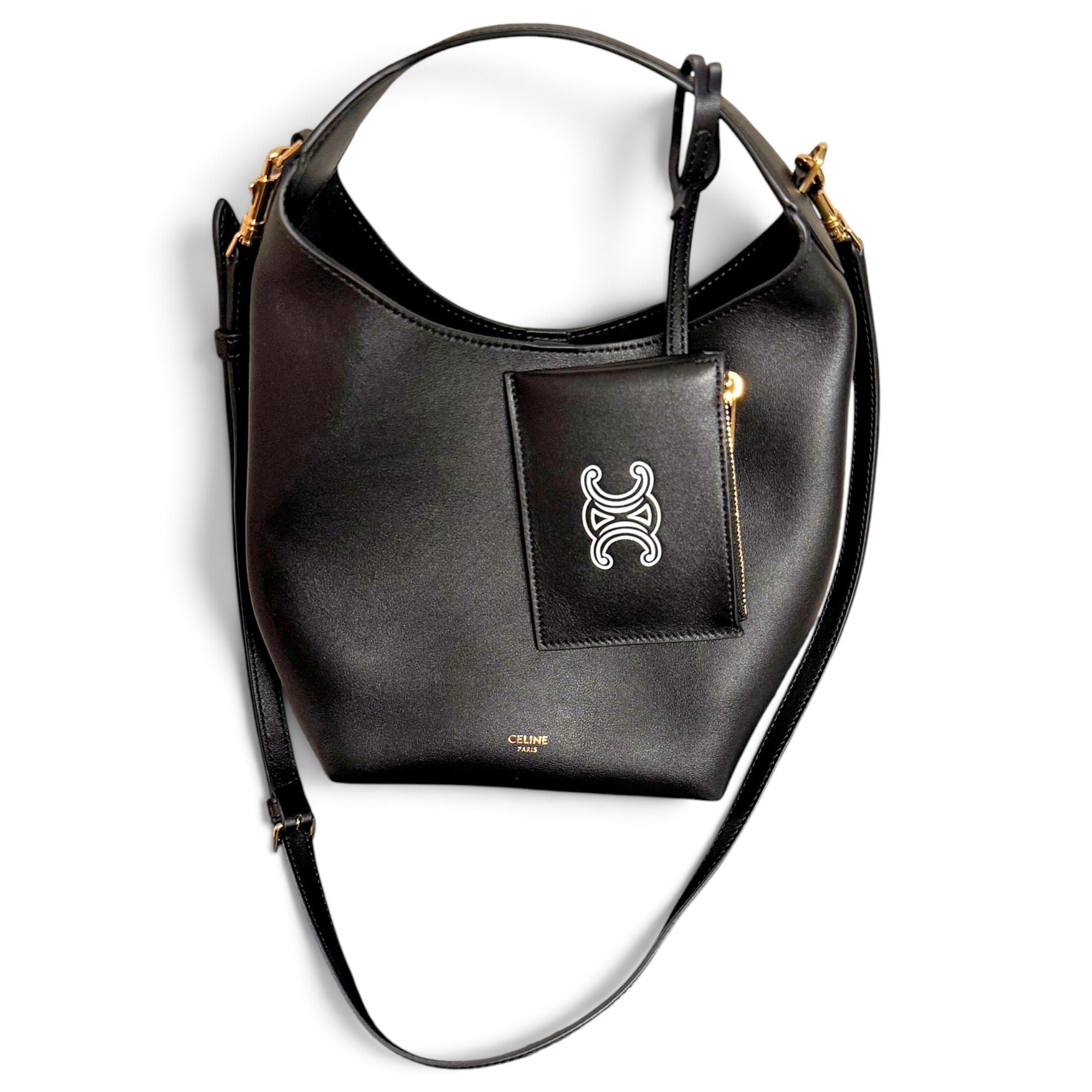 Leather crossbody bag