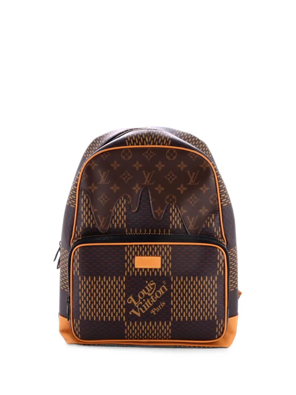 Nigo Campus Limited Edition Giant Damier and Monogram Canvas backpack
