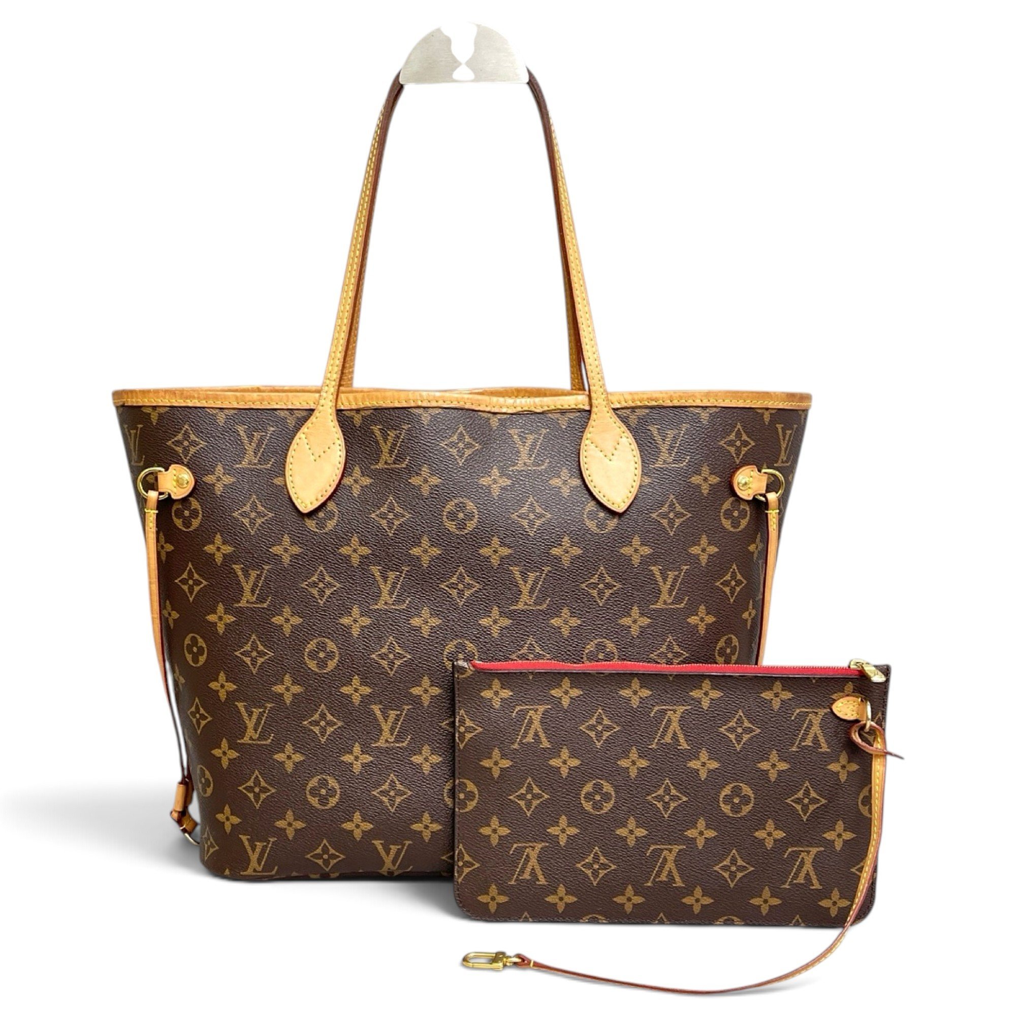 Louis Vuitton Neverfull leather tote