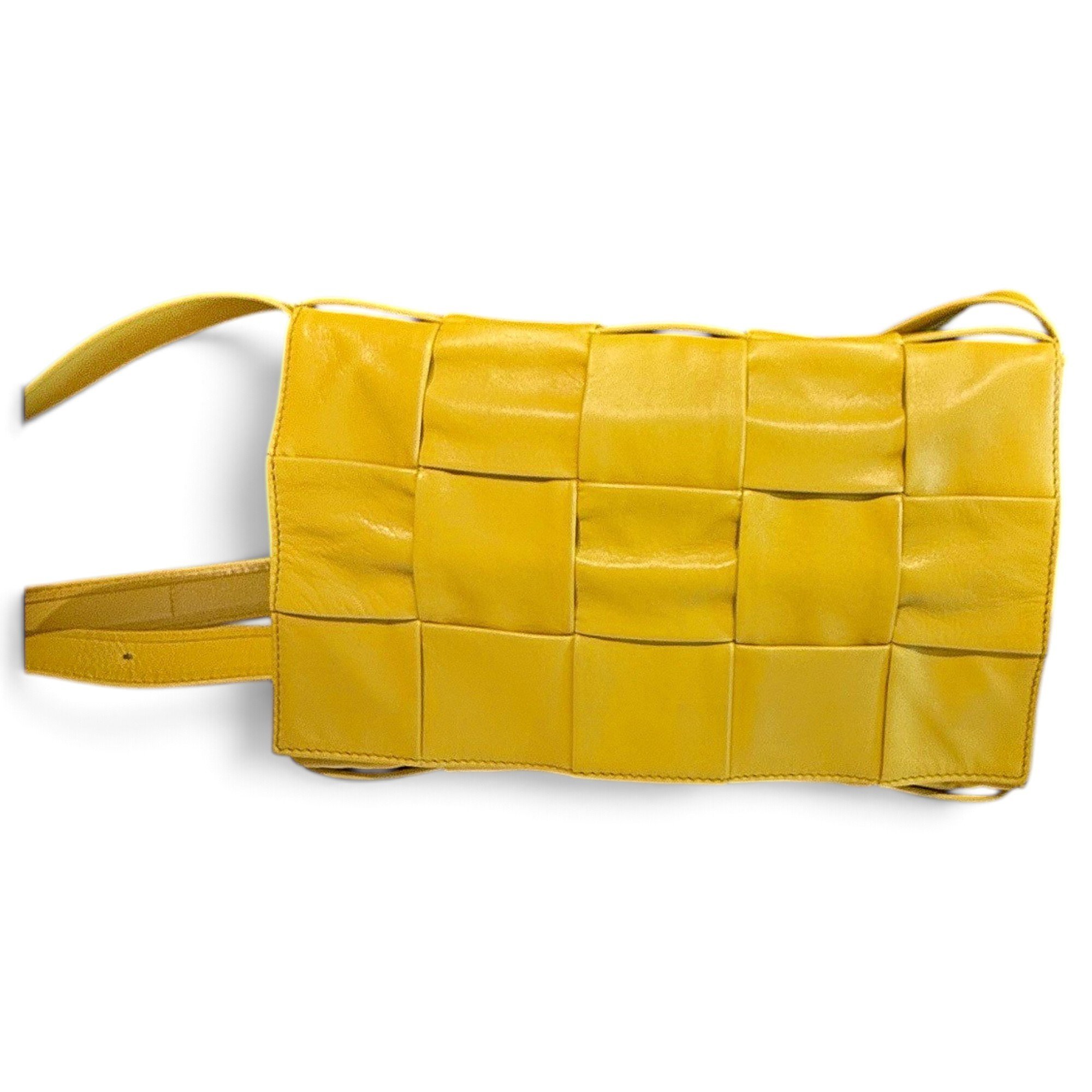 Cassette leather crossbody bag