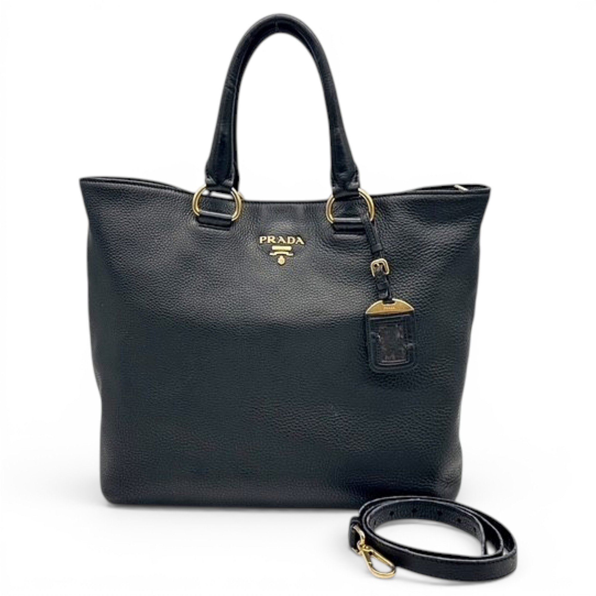 Leather tote