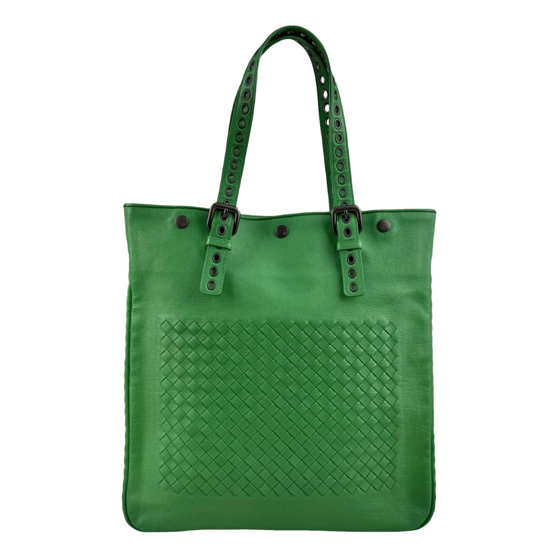 Leather tote