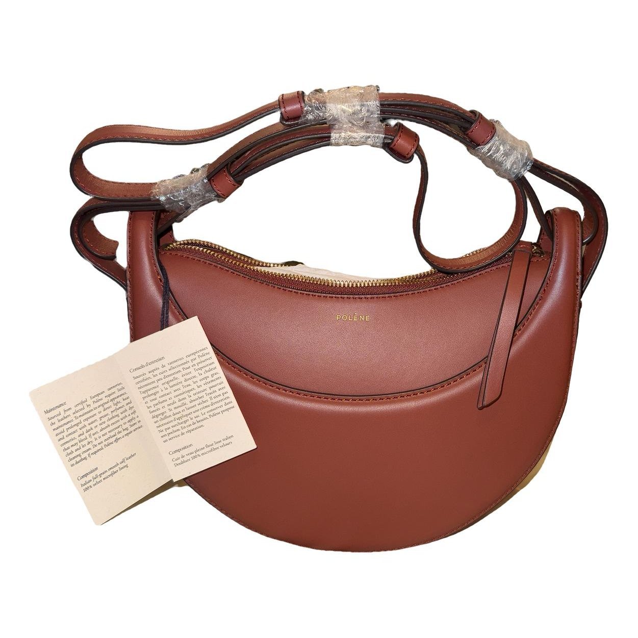 Numéro Dix leather crossbody bag