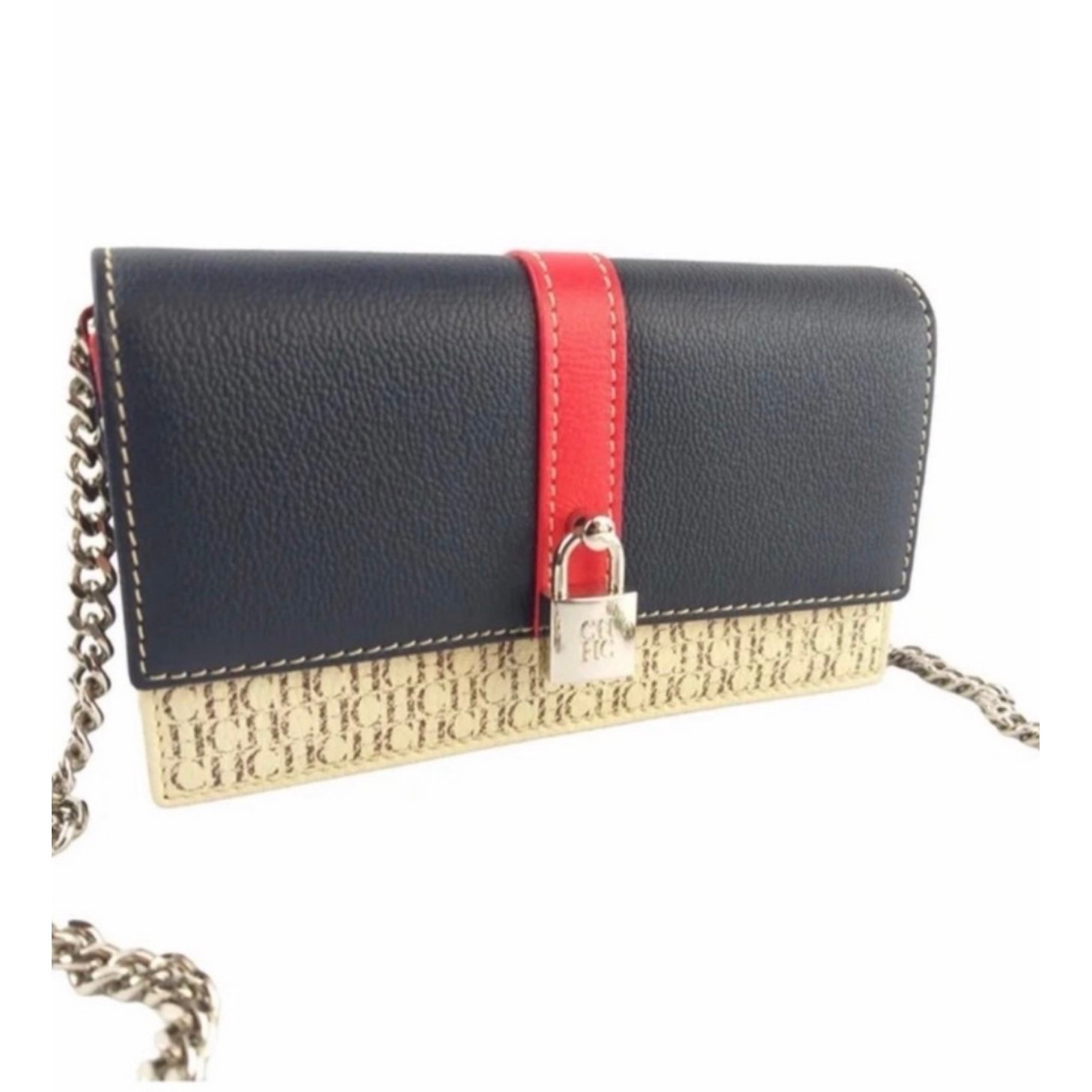 Leather crossbody bag