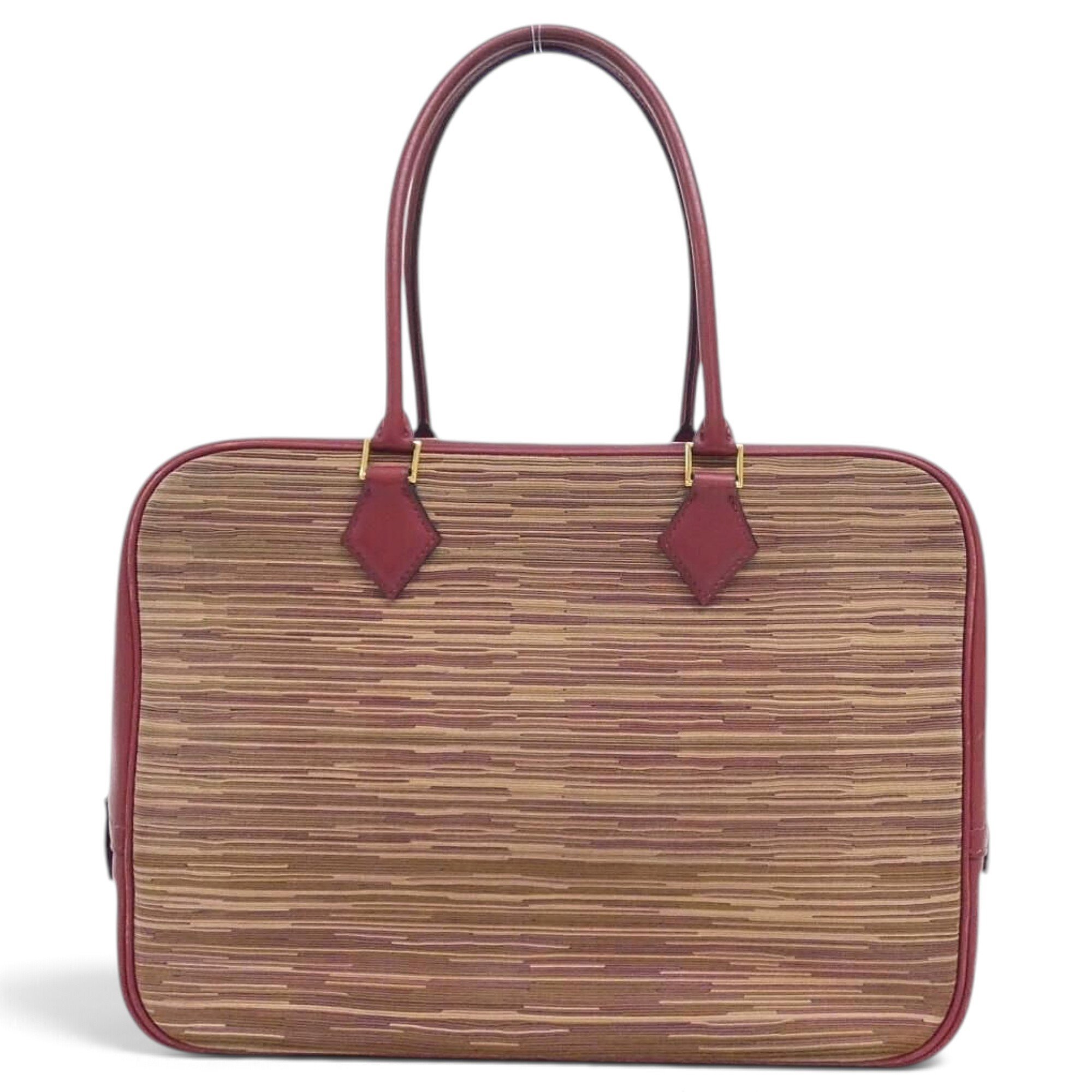 Hermes Plume 32 Handbag Chamonix Leather