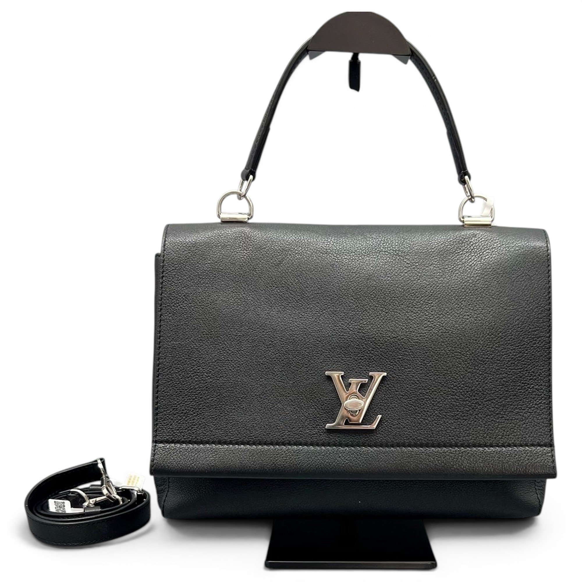 Lockme leather handbag