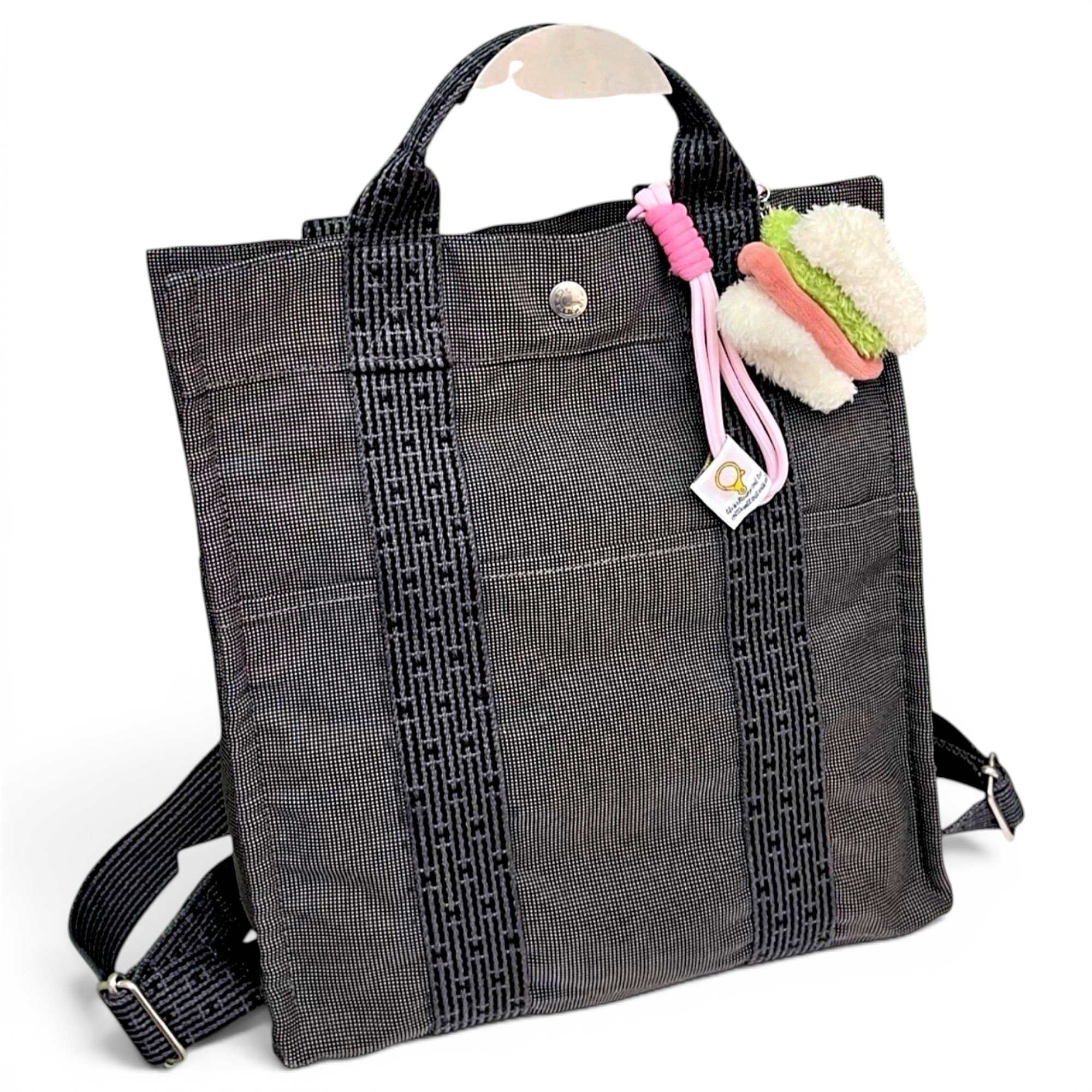 Hermes Herline Handbag Black
