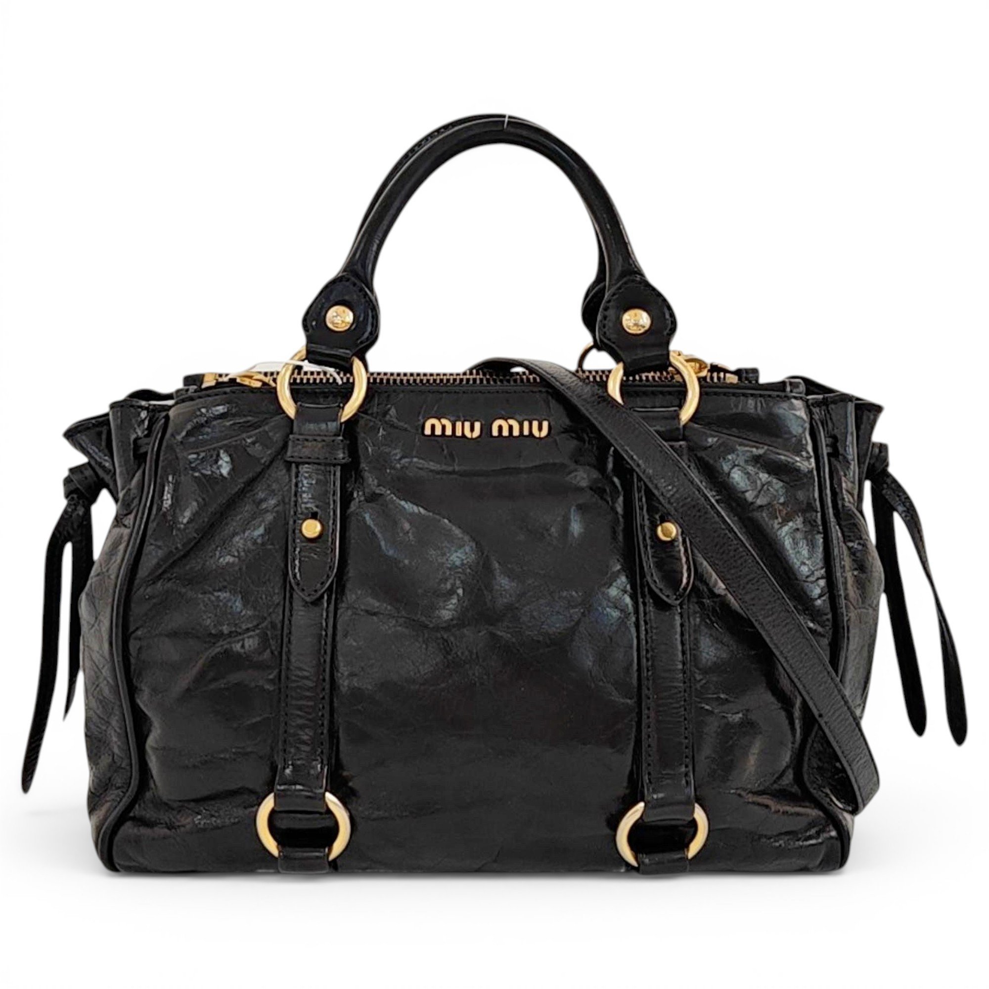 Vitello leather handbag
