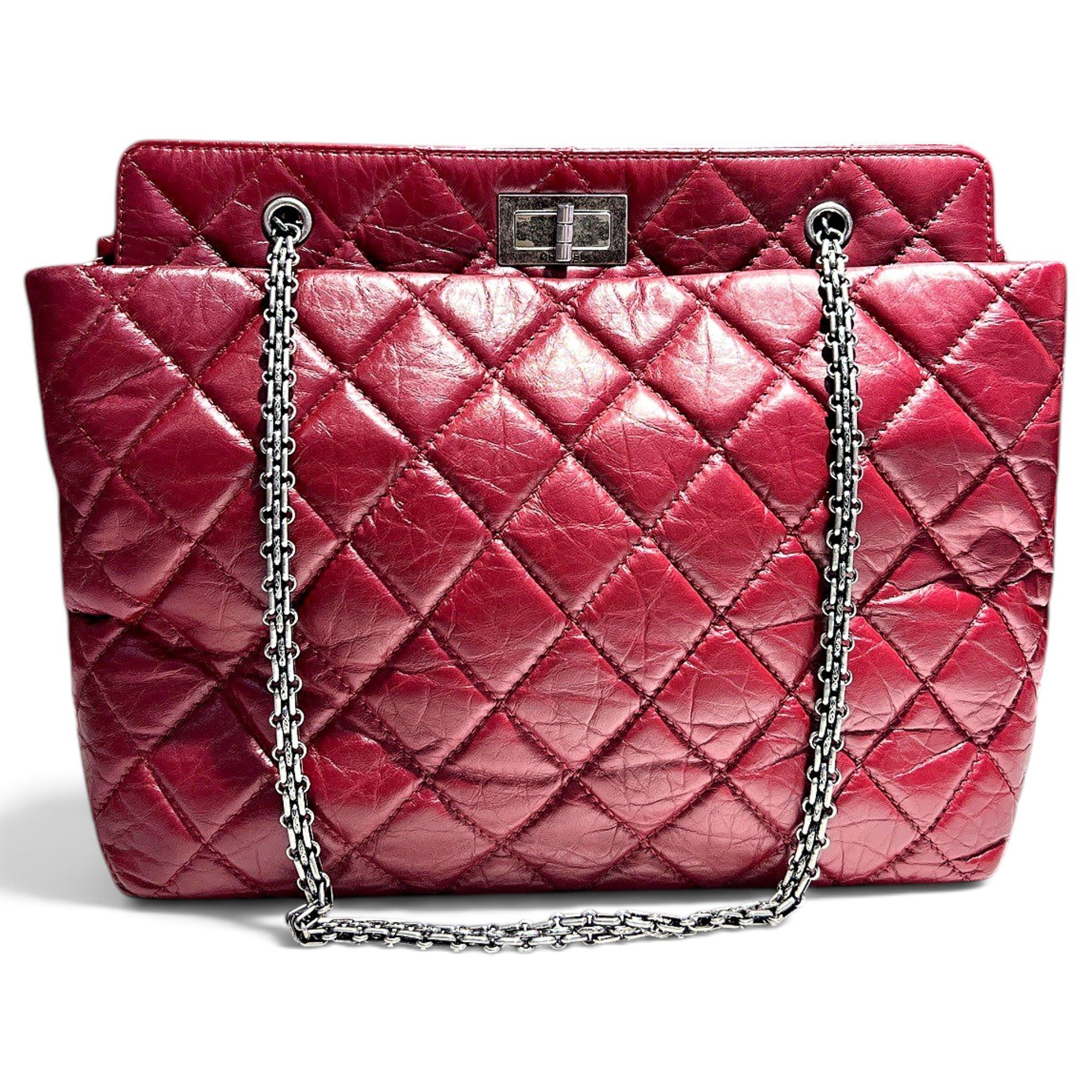 Leather tote