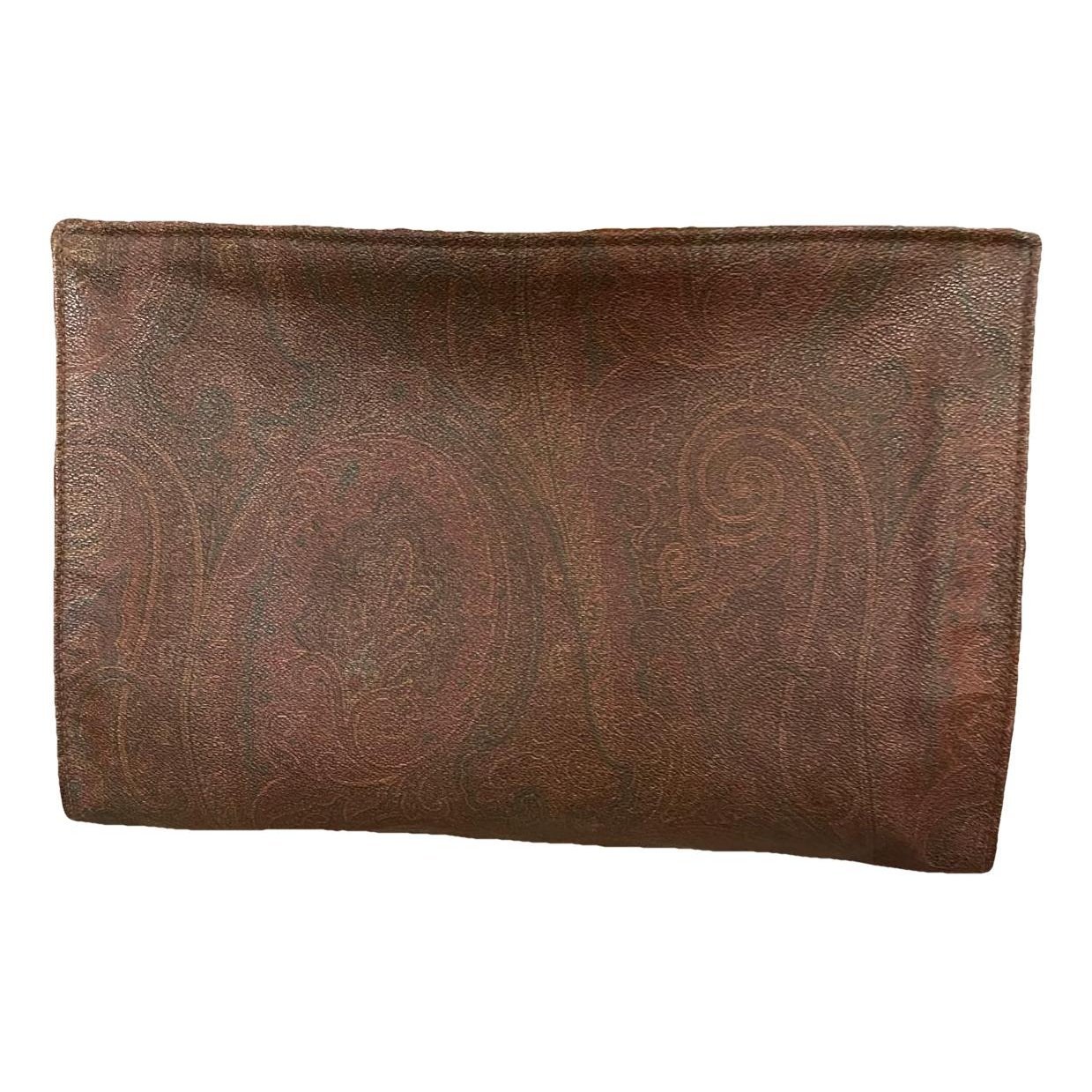 Etro Leather clutch bag