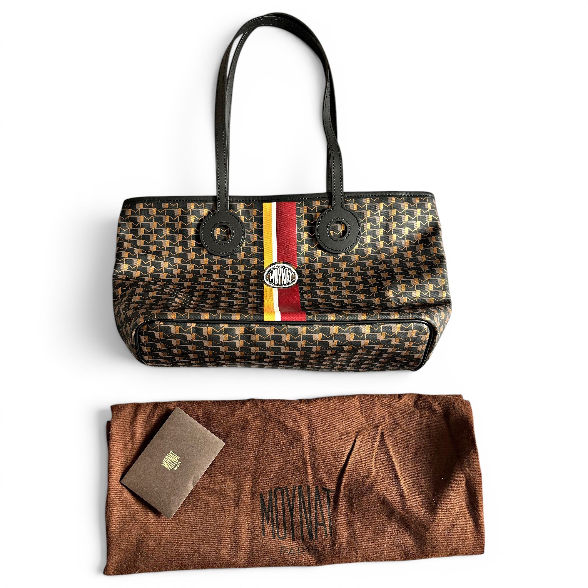 Leather tote