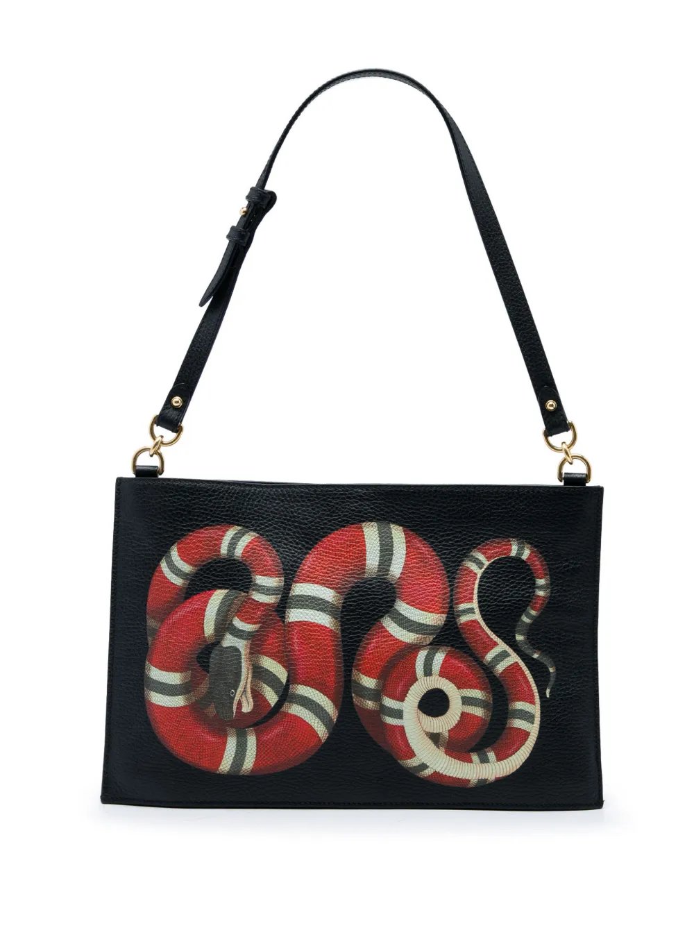 2016-2026 Calfskin Kingsnake shoulder bag