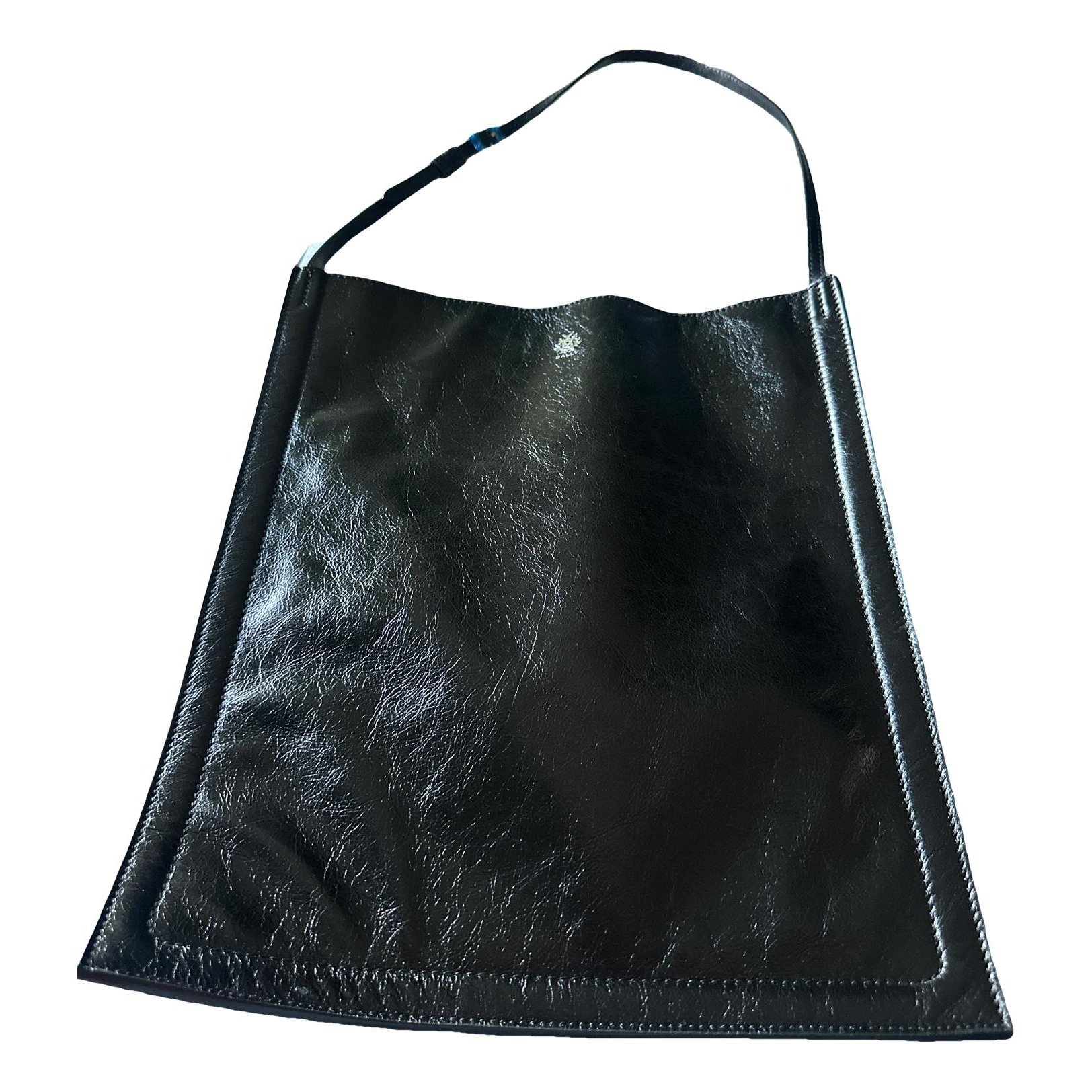 Leather crossbody bag