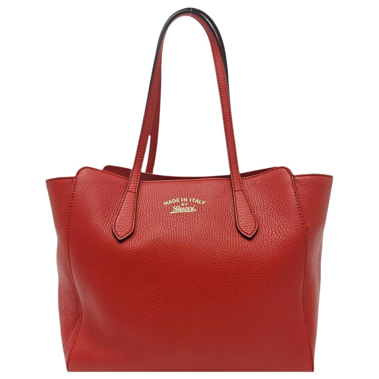 Swing leather handbag