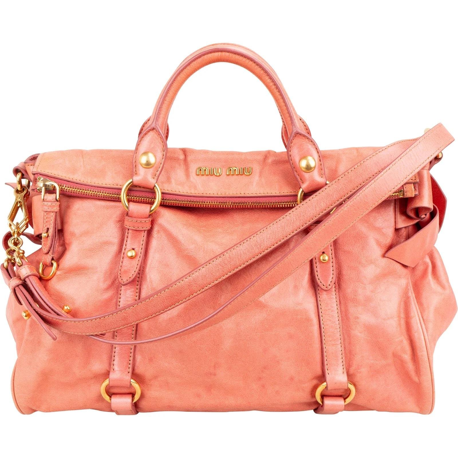 Vitello leather handbag