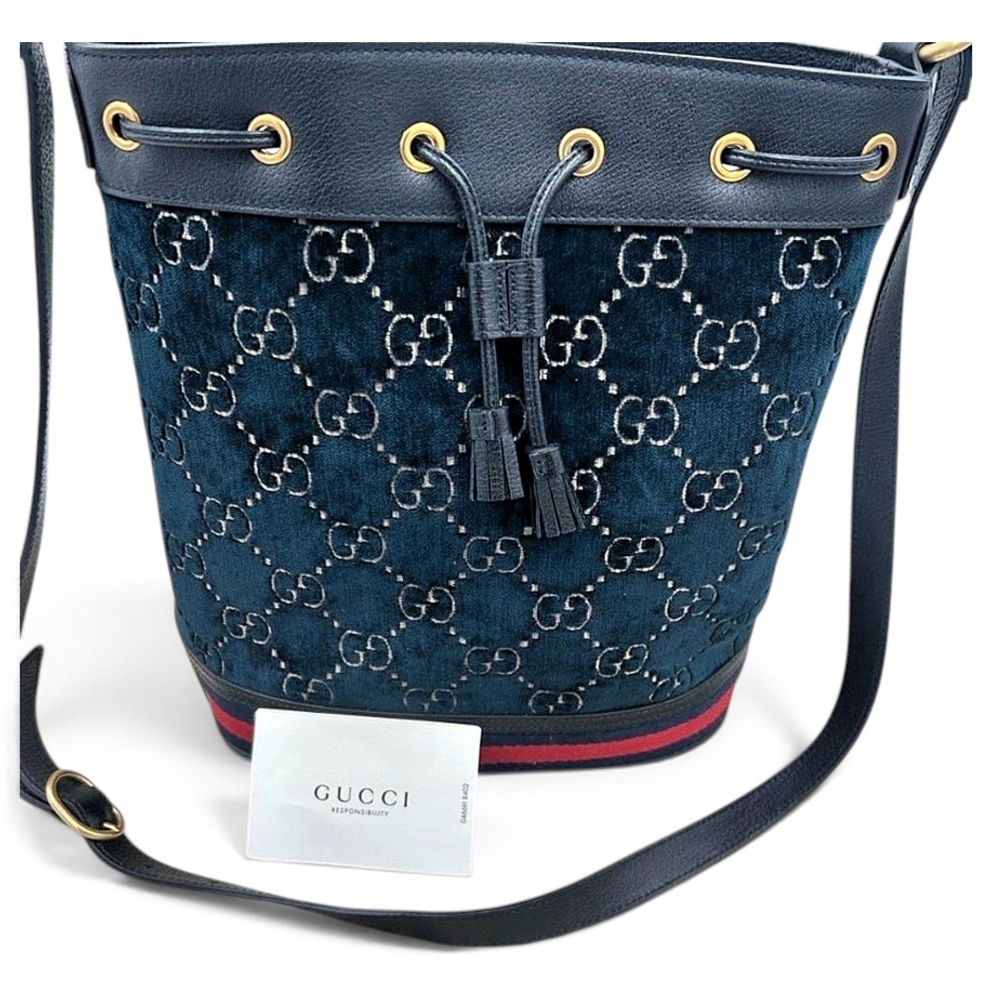 Ophidia velvet handbag