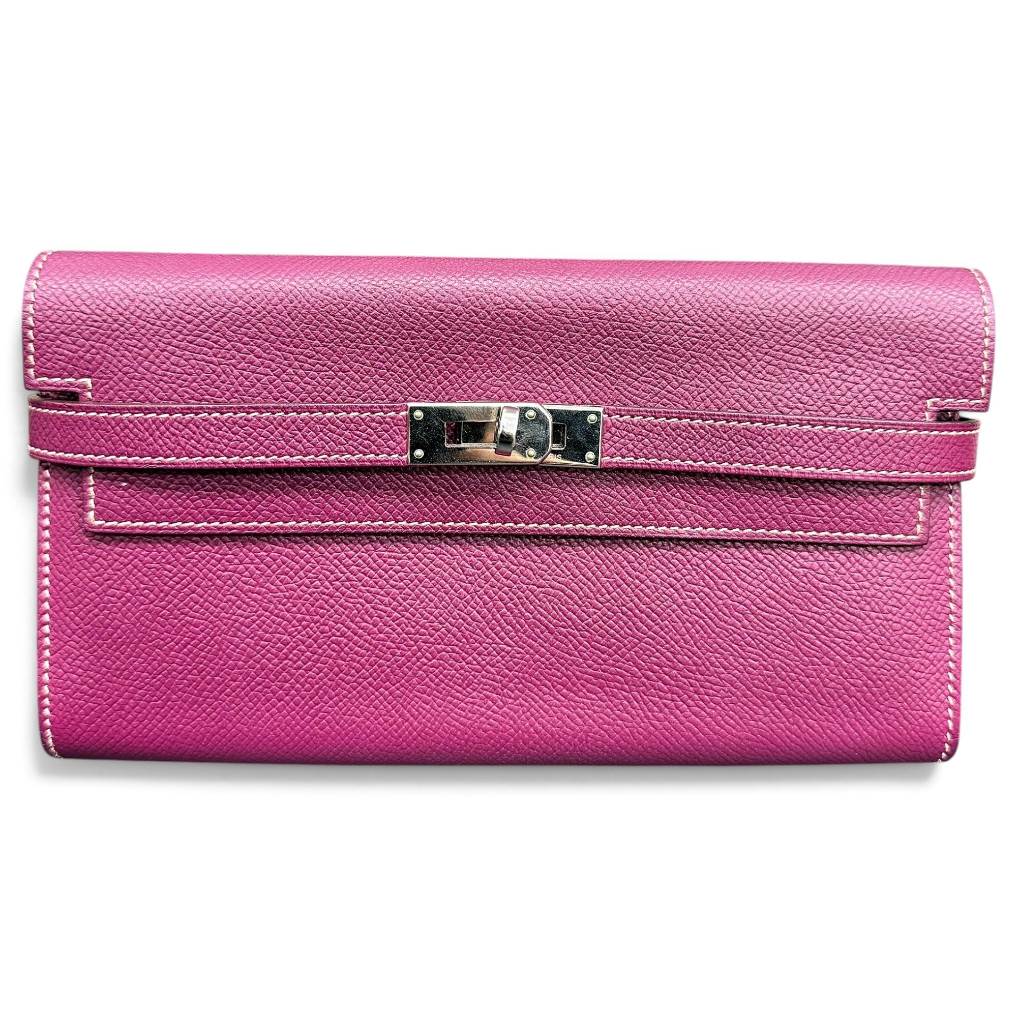 Kelly to go leather clutch bag