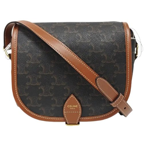 Folco leather crossbody bag