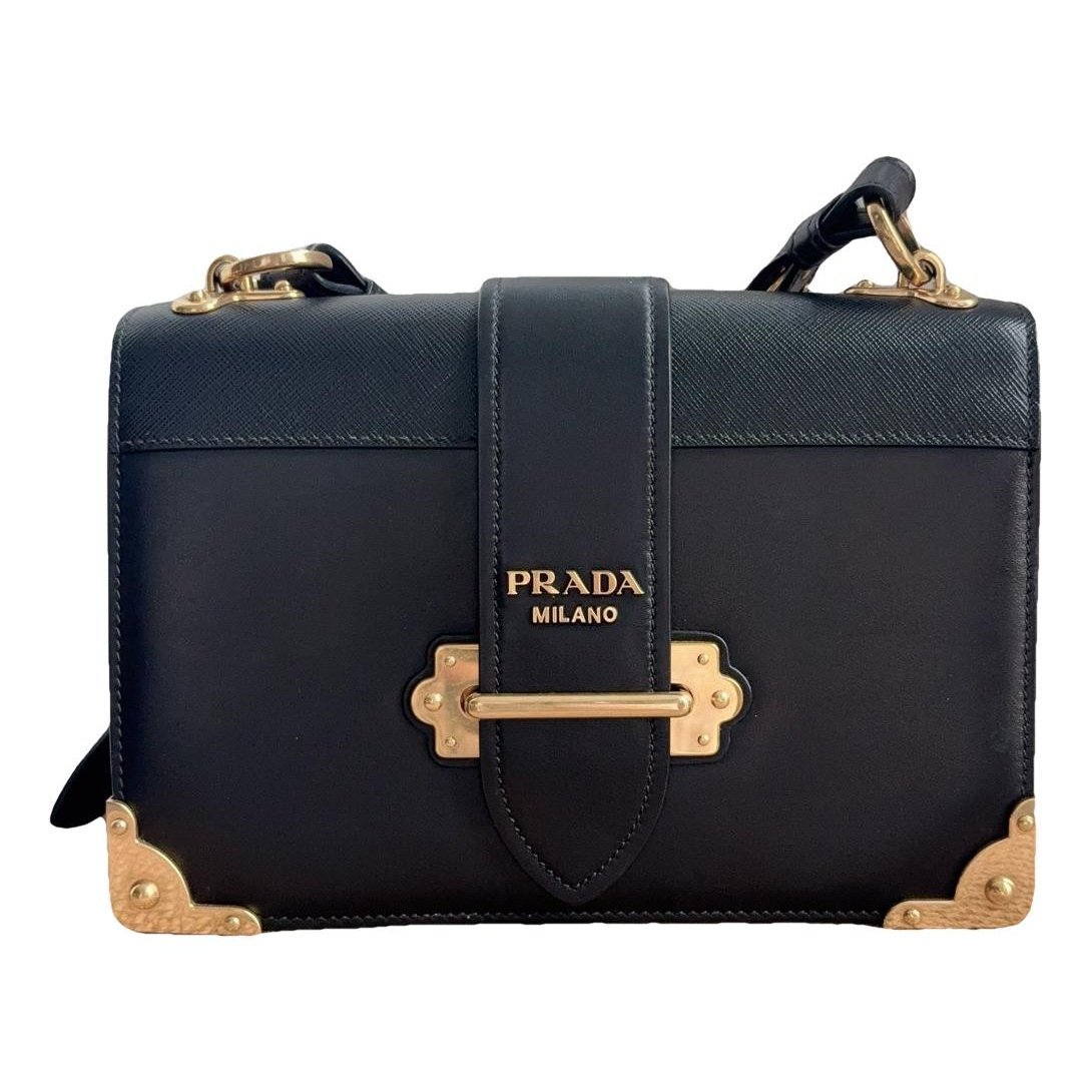 Cahier leather crossbody bag