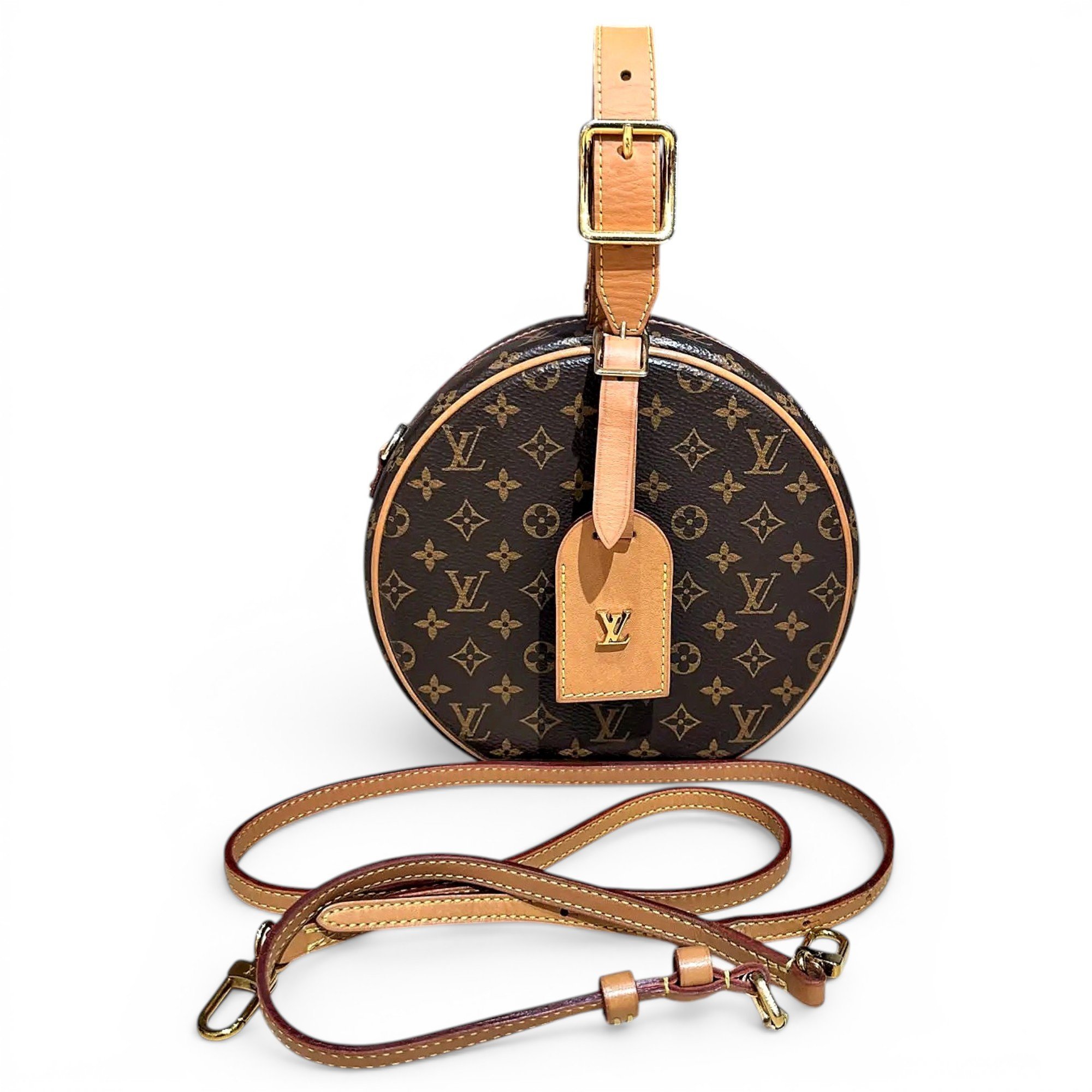 Petite Boîte Chapeau vinyl handbag