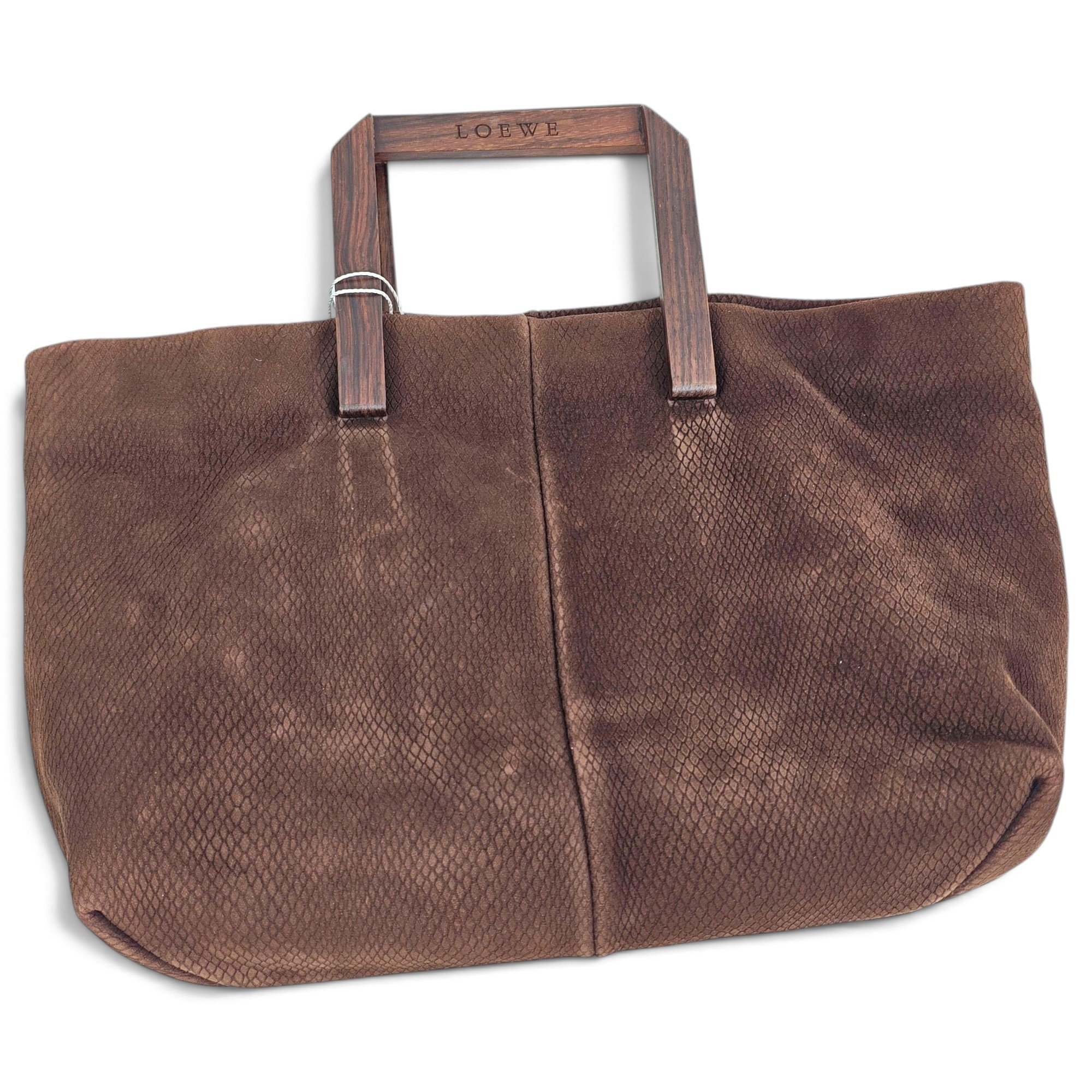 Leather tote