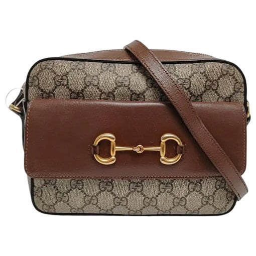 Handle Horsebit 1955 leather handbag