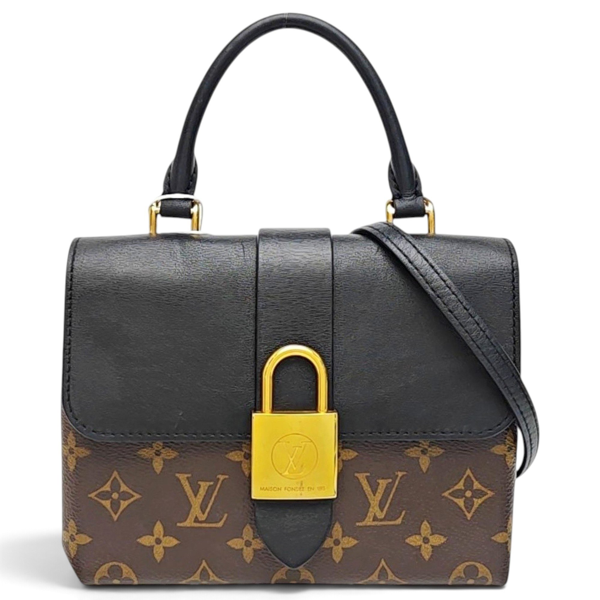Locky BB leather handbag