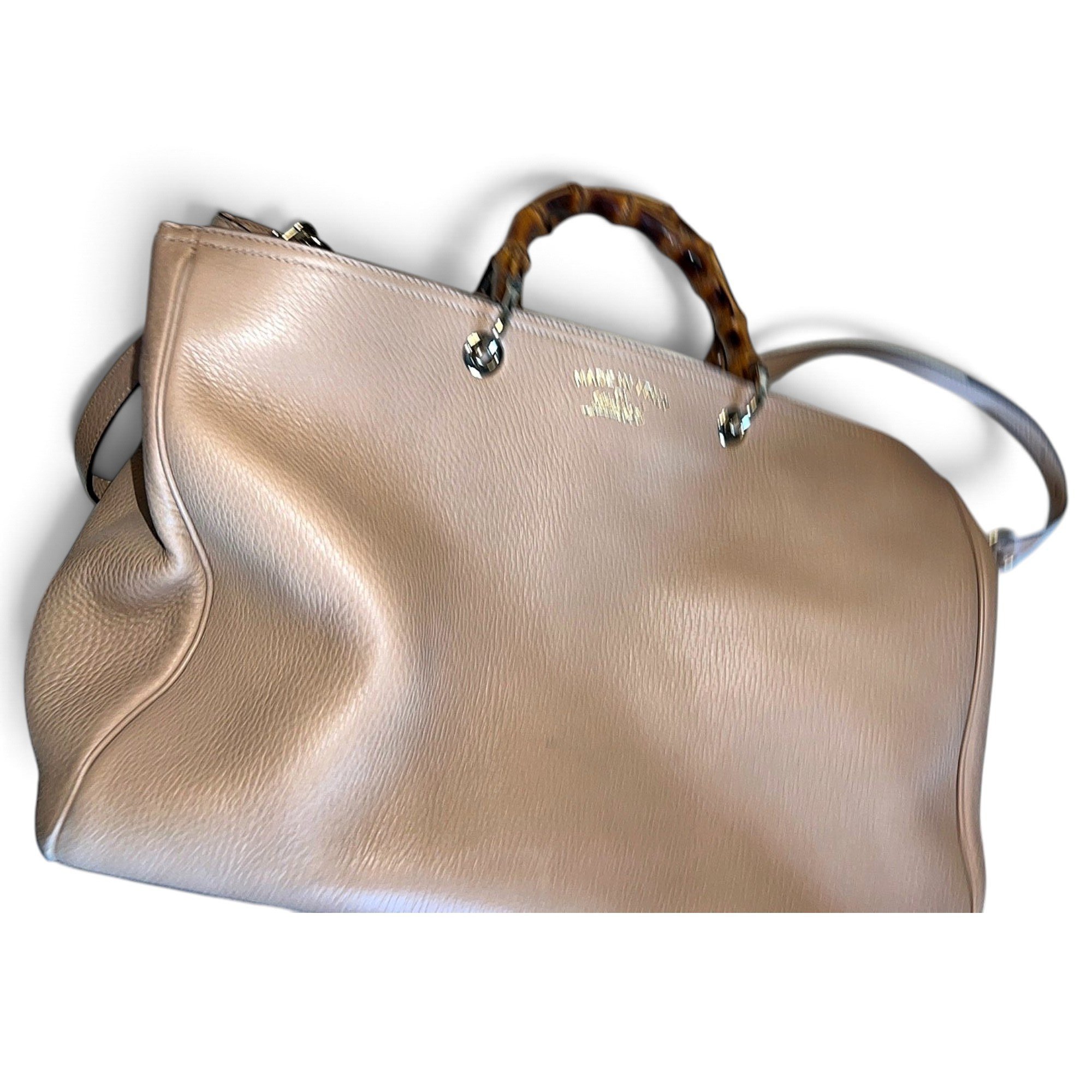 Leather handbag