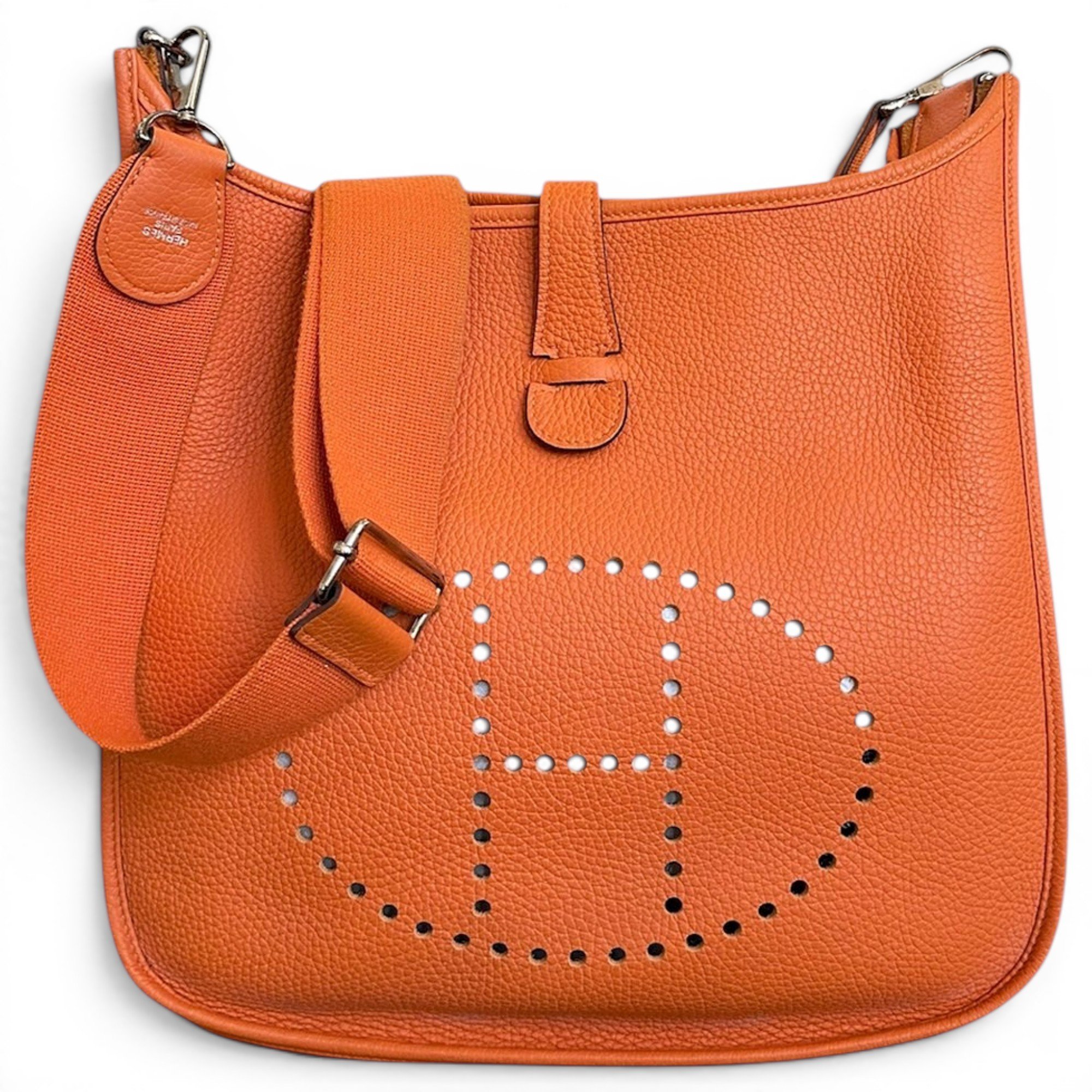 Evelyne leather crossbody bag