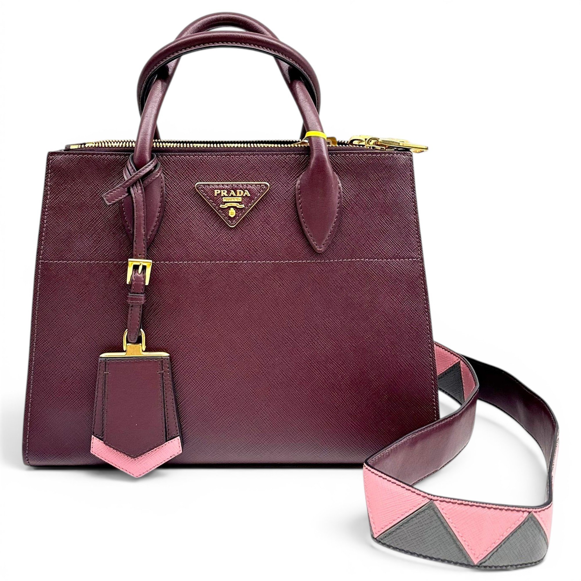Paradigme leather handbag