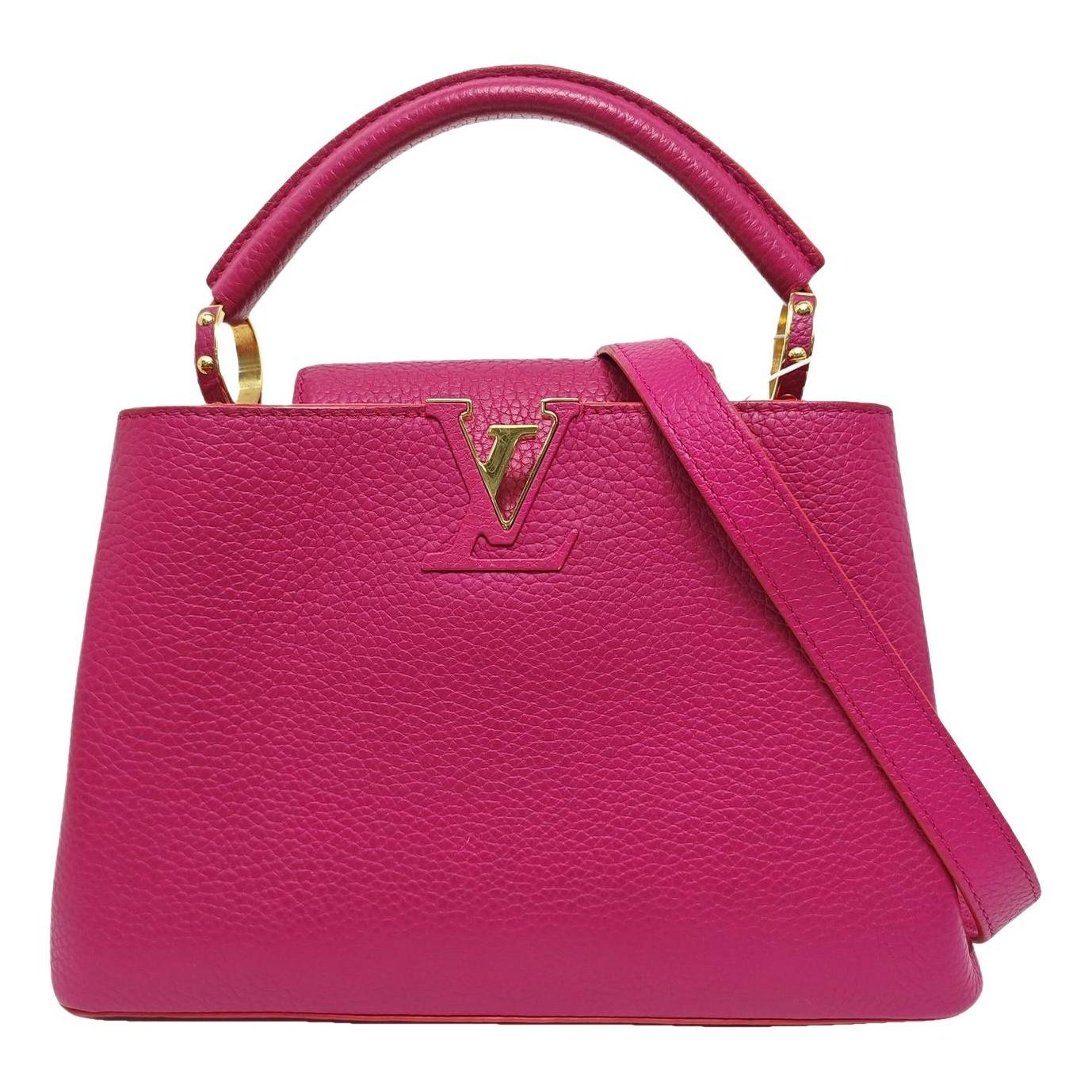 Capucines leather handbag
