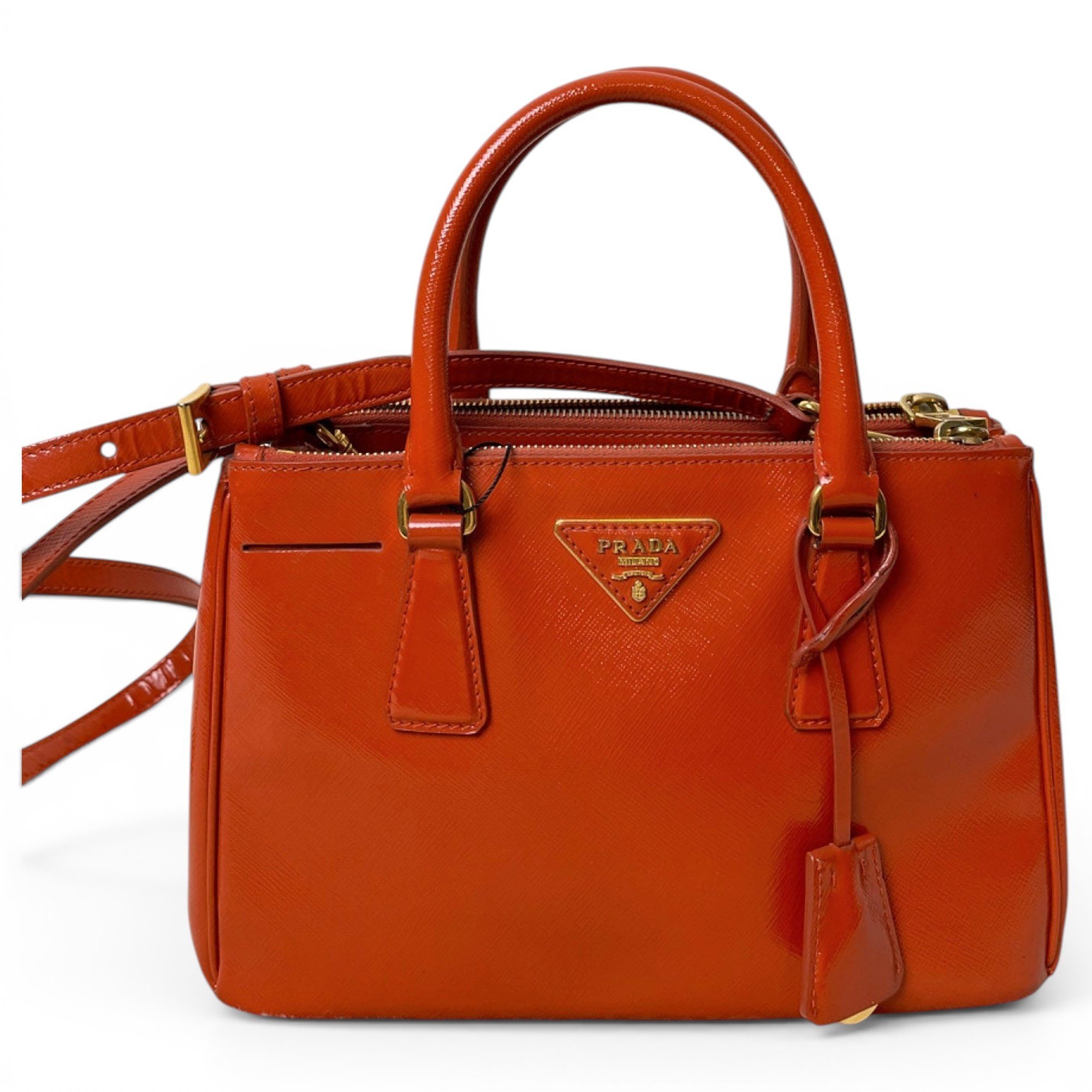 Galleria leather handbag