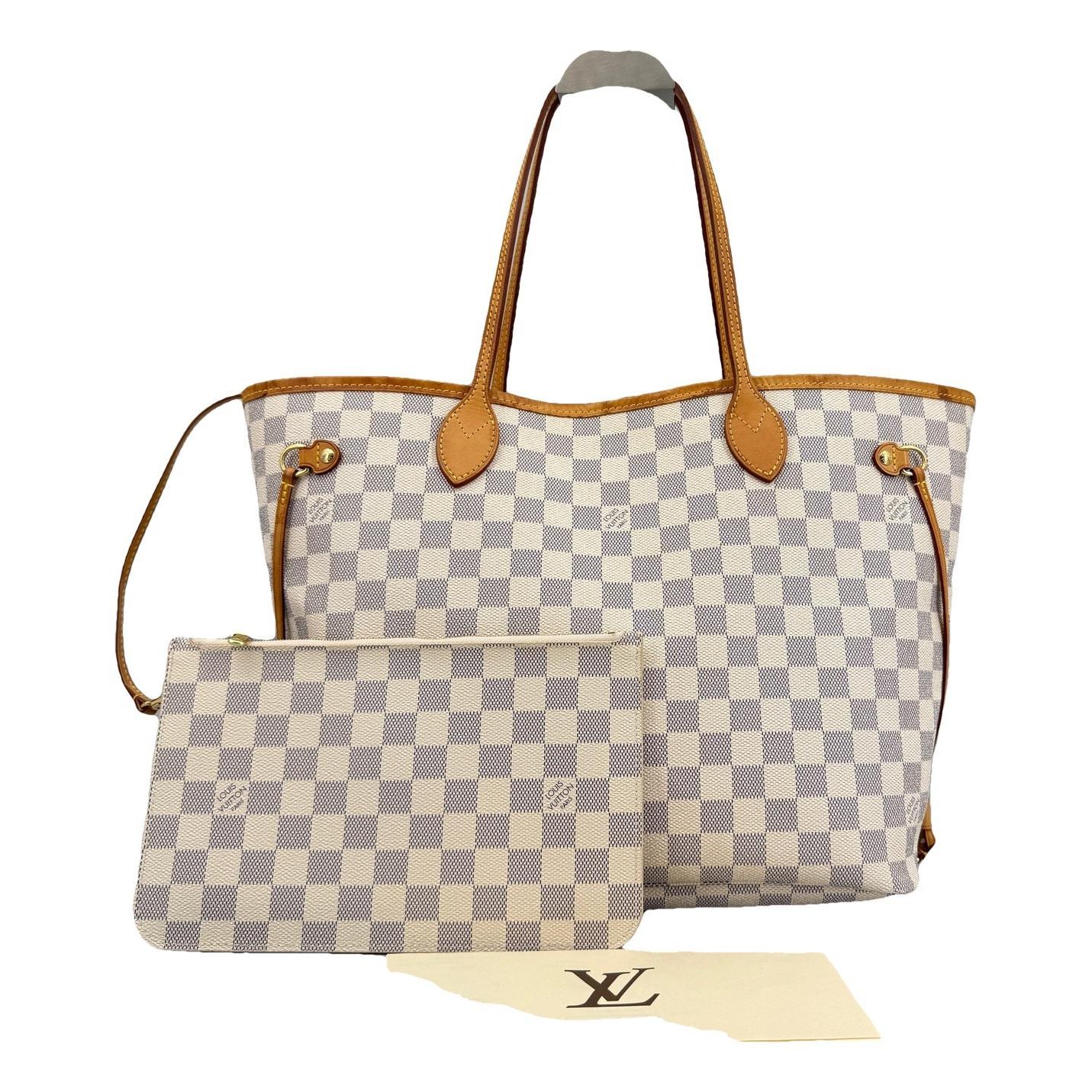 Neverfull leather handbag