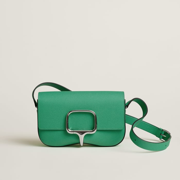 Vert Vertigo Hermès Della Cavalleria Elan Bag