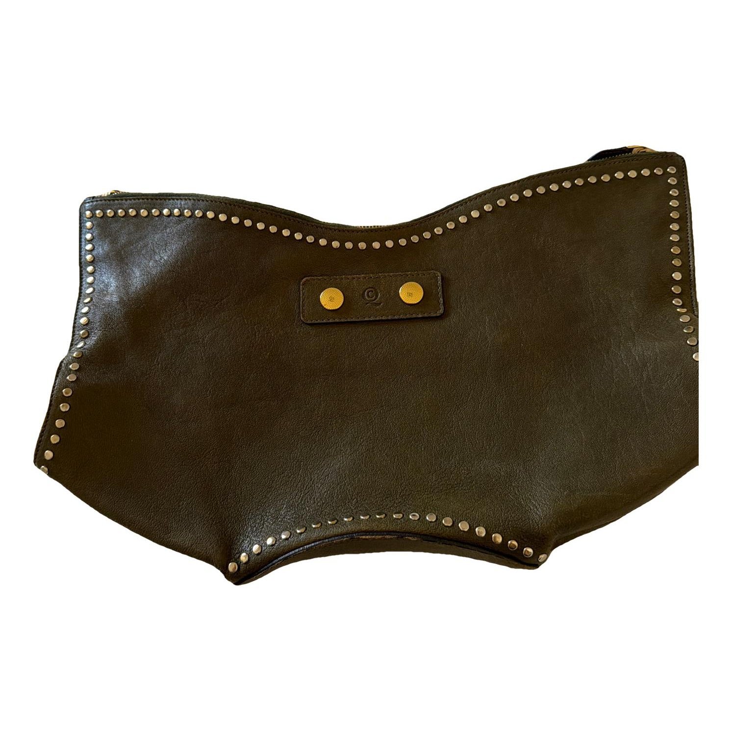 Manta leather backpack