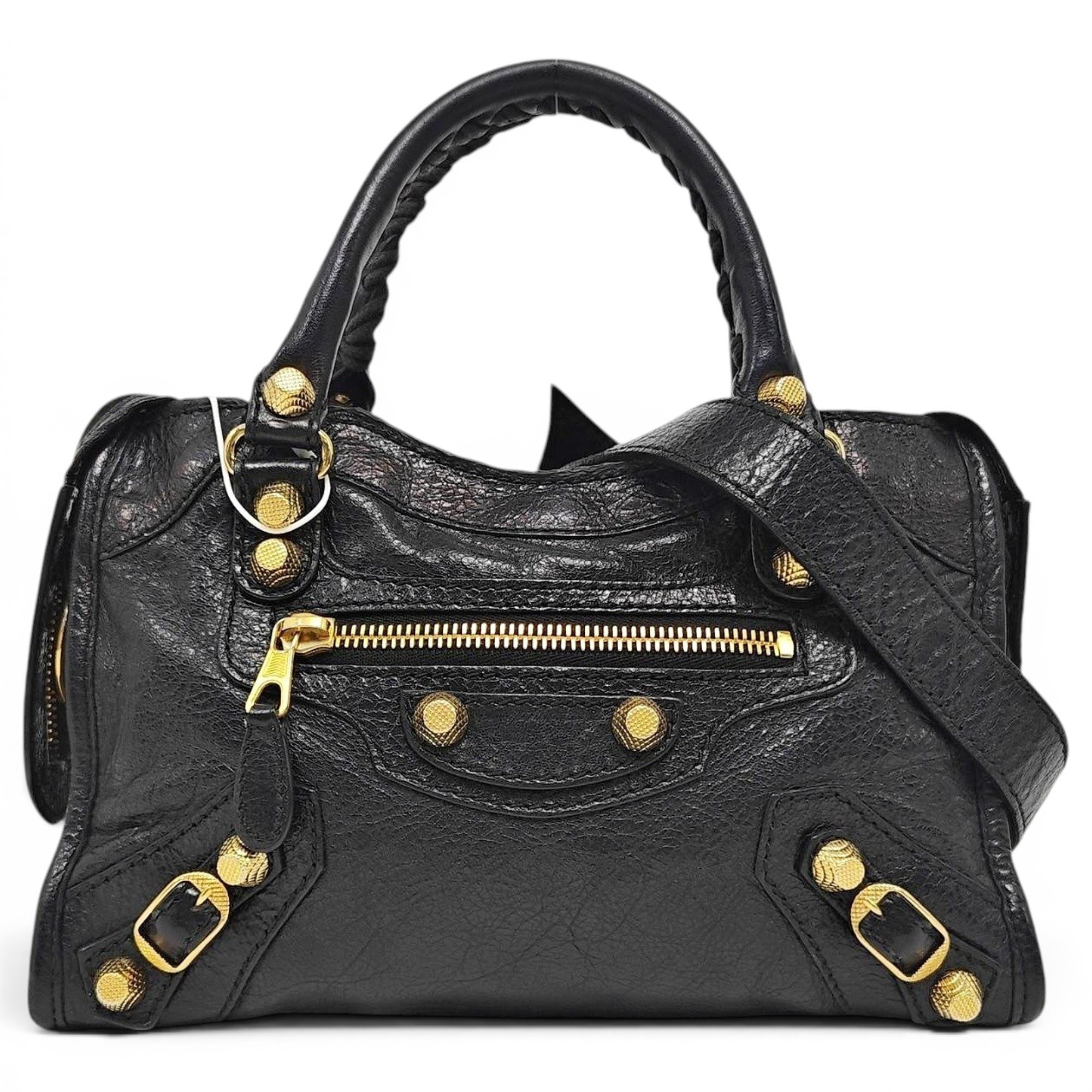 Leather handbag
