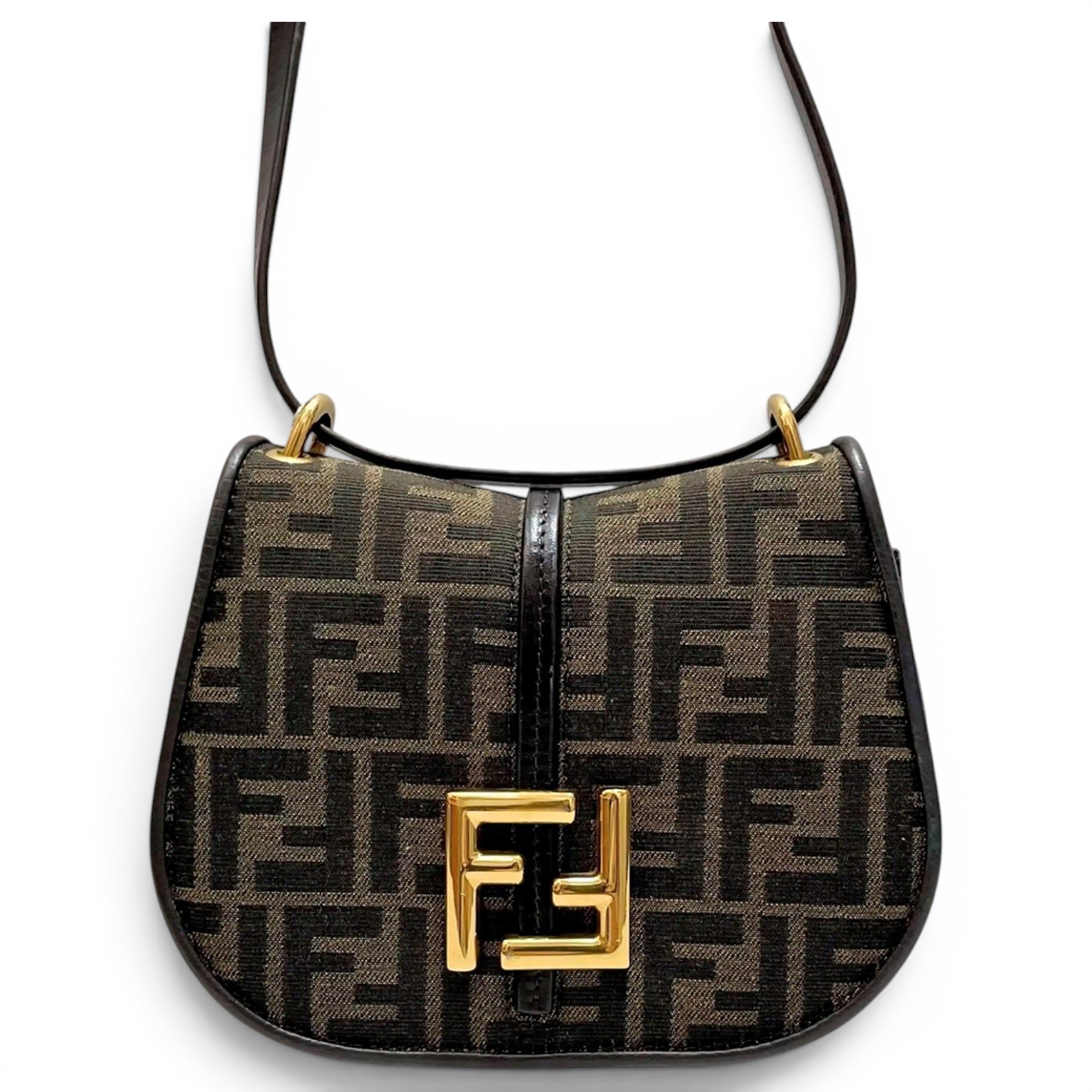 Croissant cloth handbag