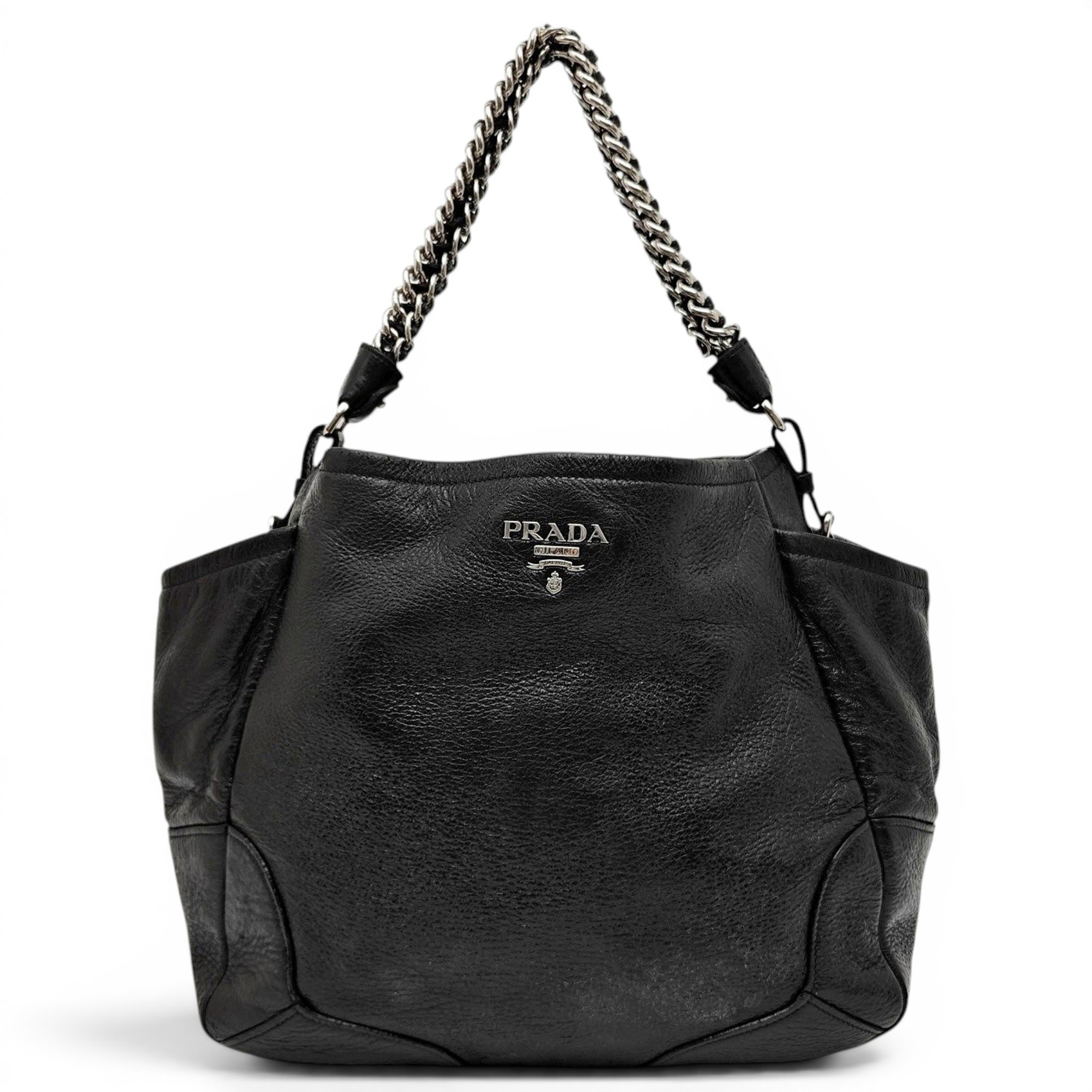 Leather handbag
