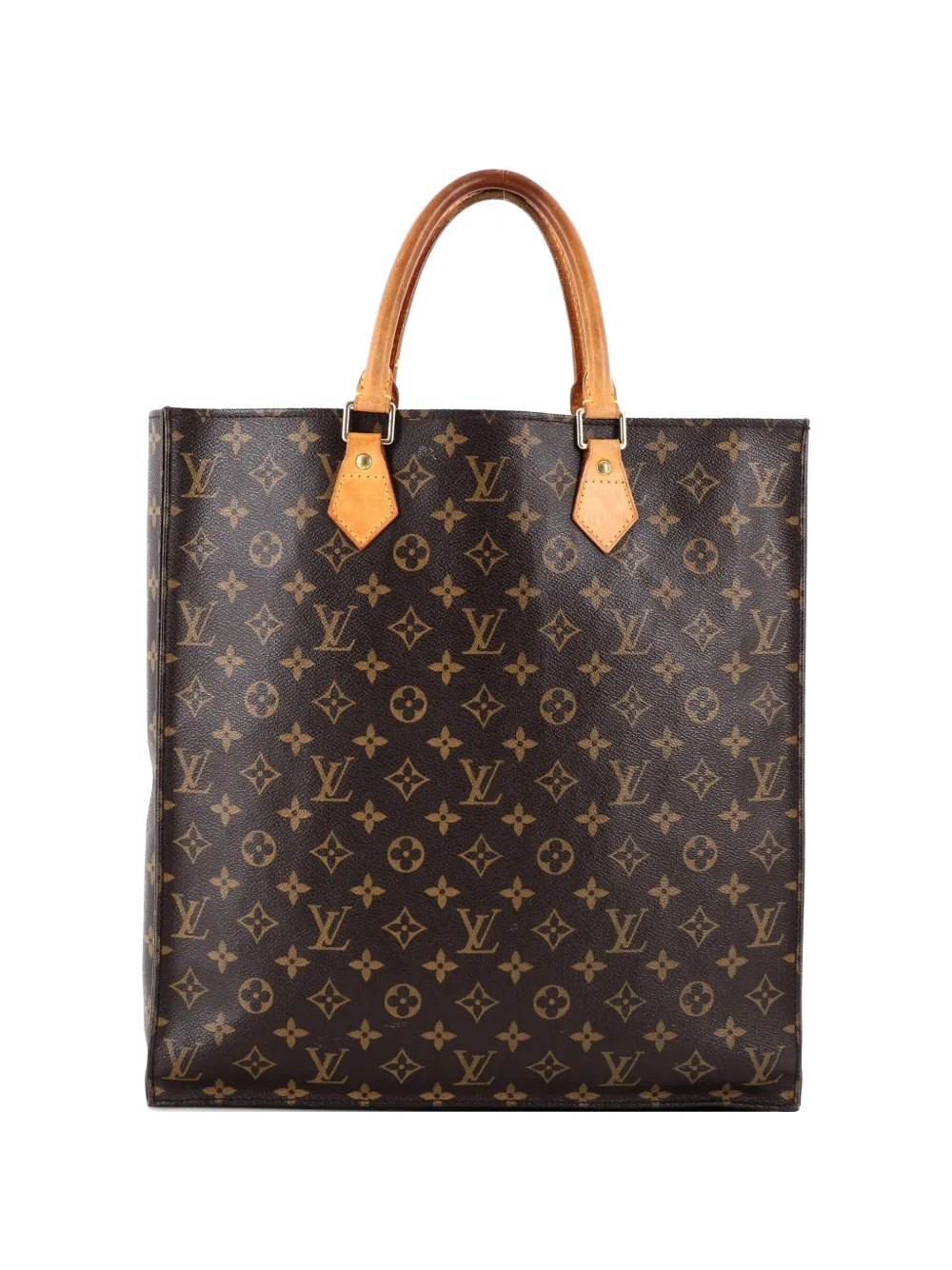 Vintage Sac Plat Bag Monogram Canvas tote bag