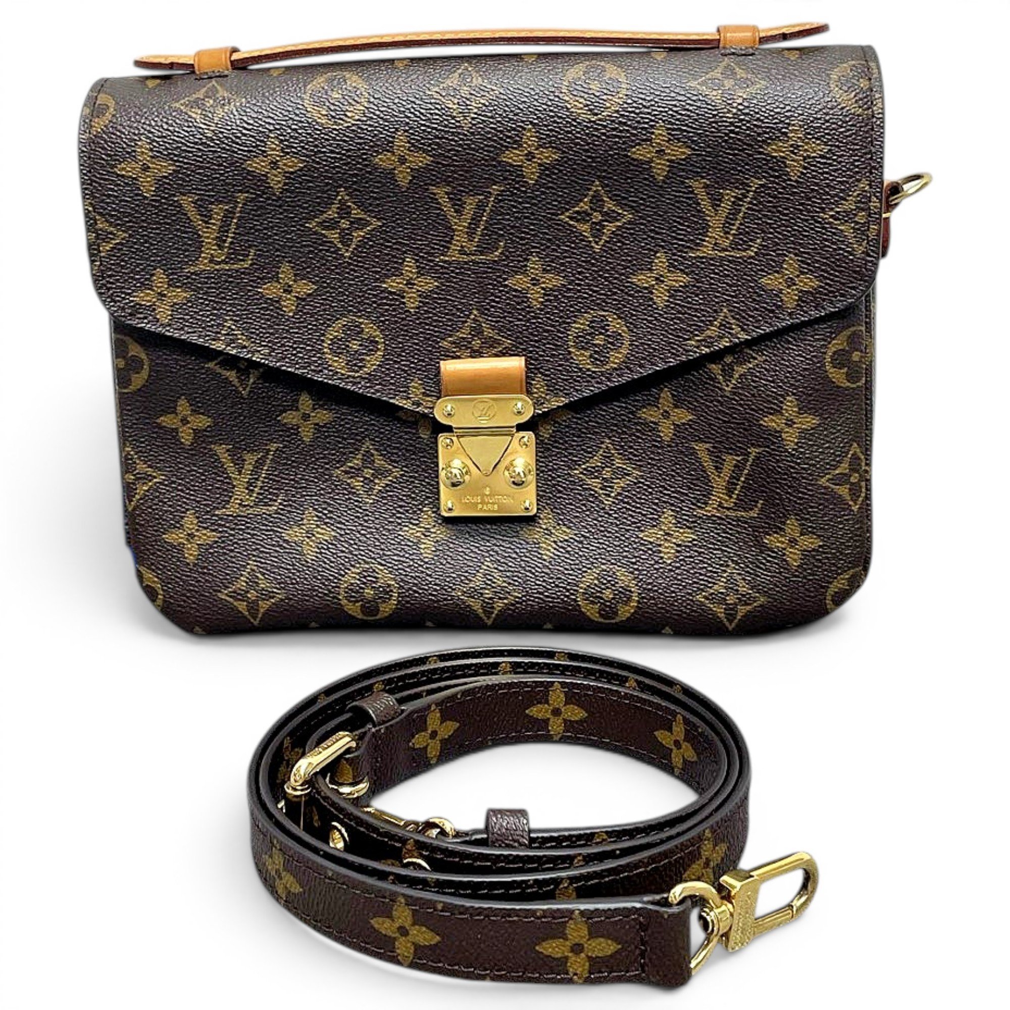 Metis leather crossbody bag