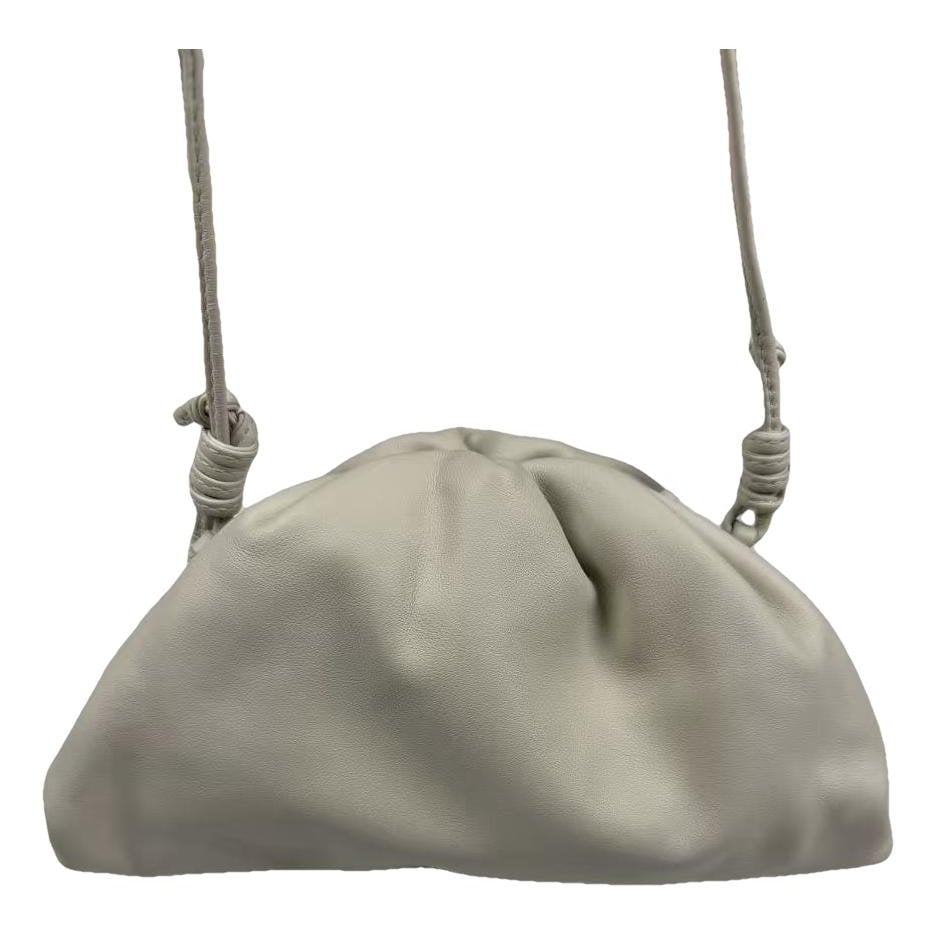 Pouch leather handbag