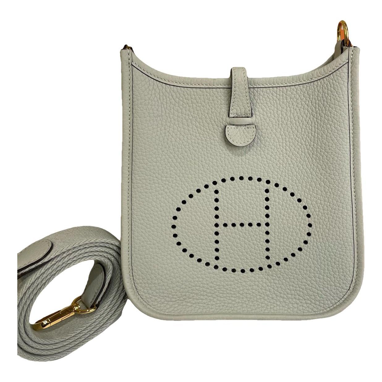 Mini Evelyne leather handbag