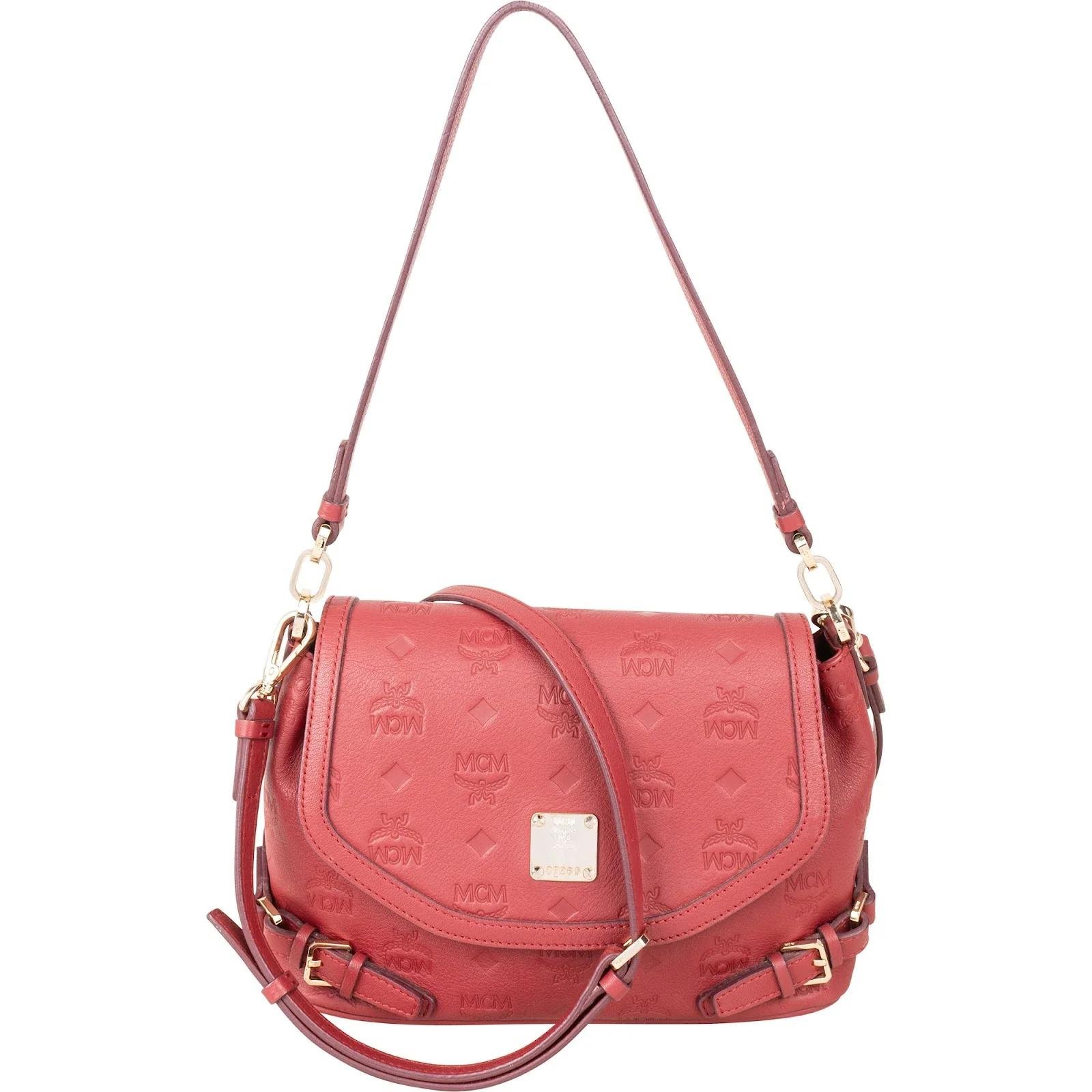 MCM Patricia leather crossbody bag