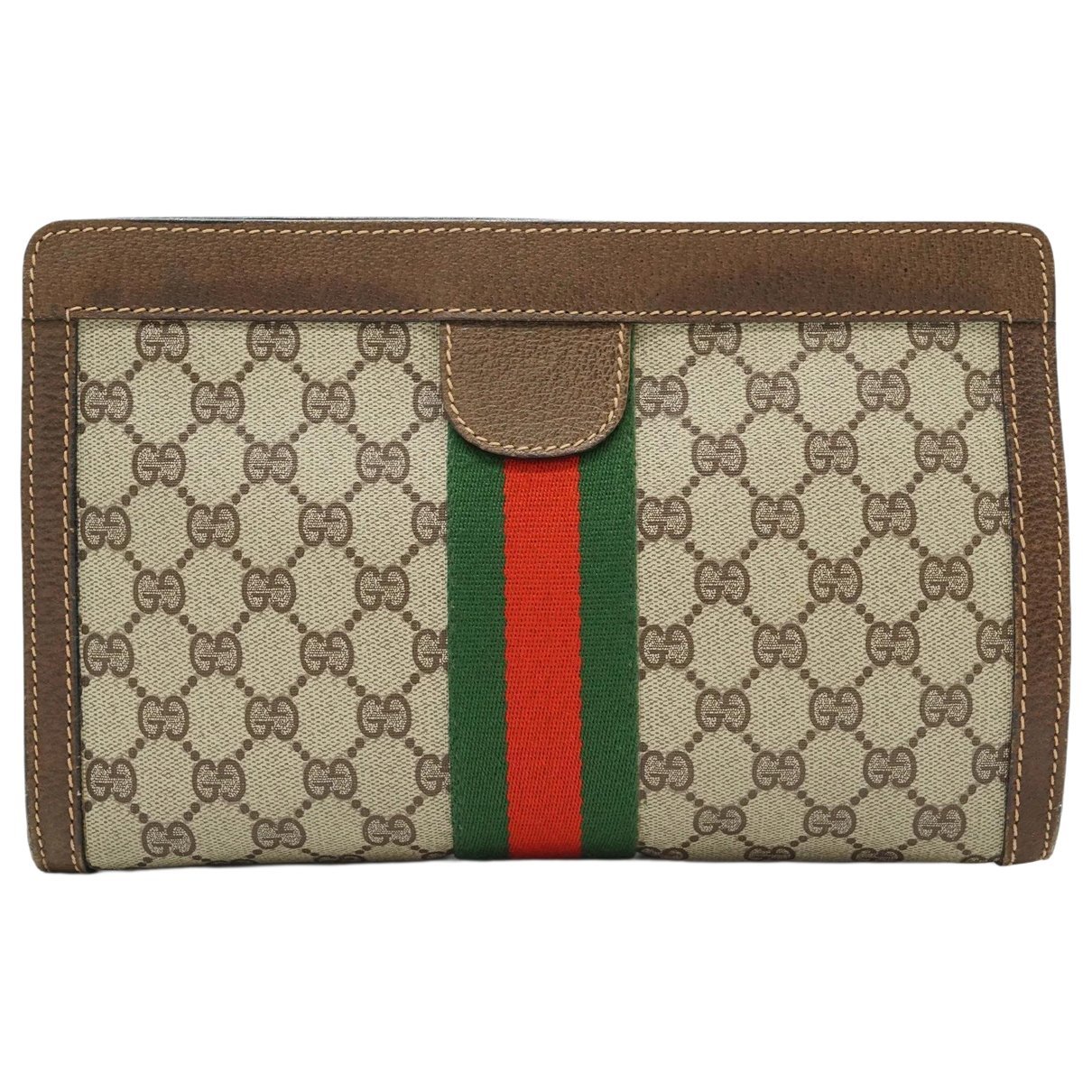 Ophidia cloth clutch bag