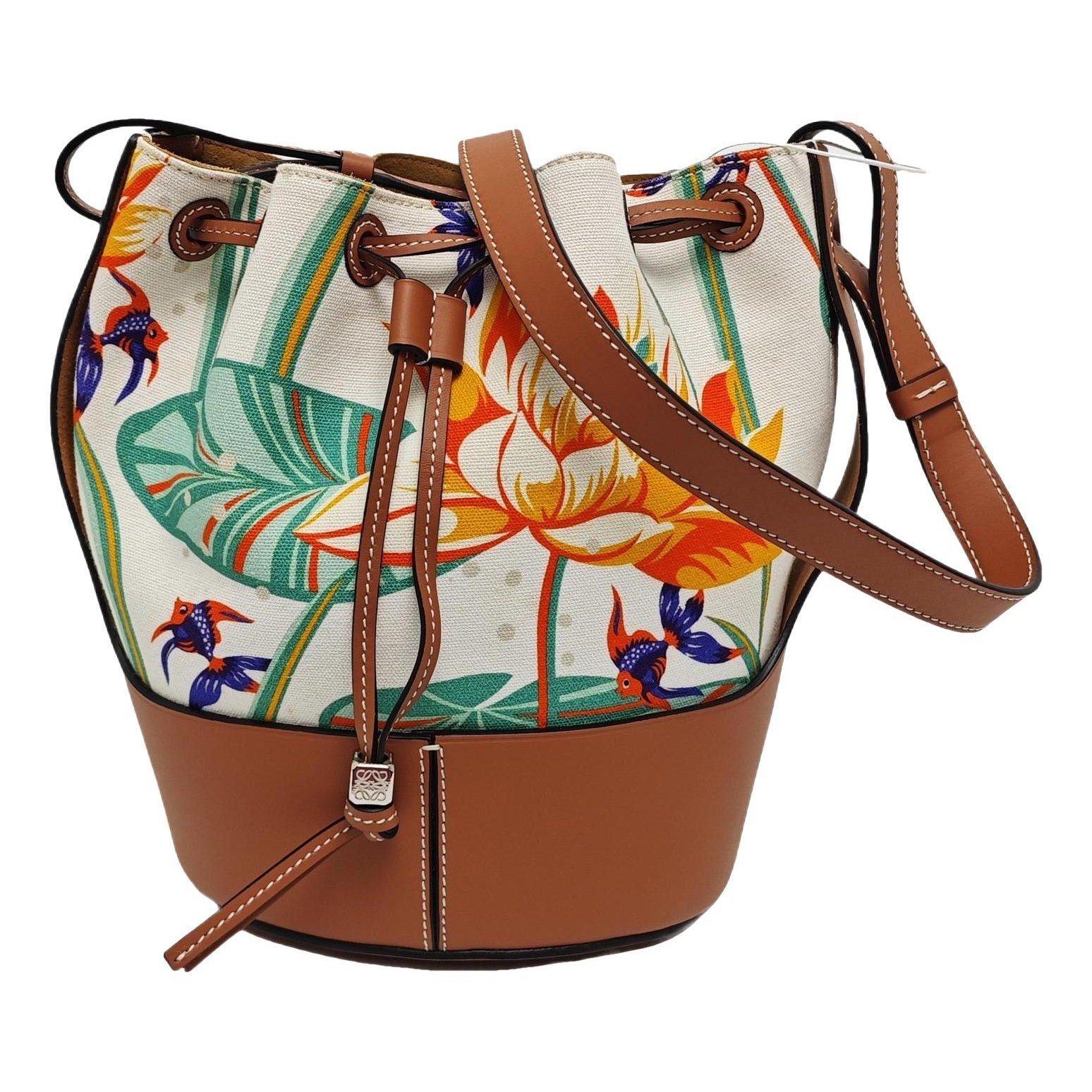Balloon cloth crossbody bag