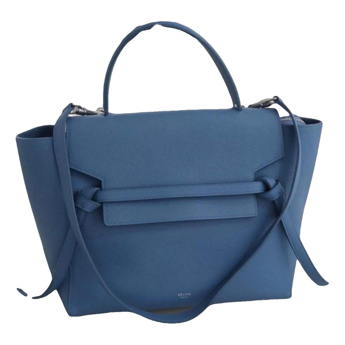 Belt leather handbag
