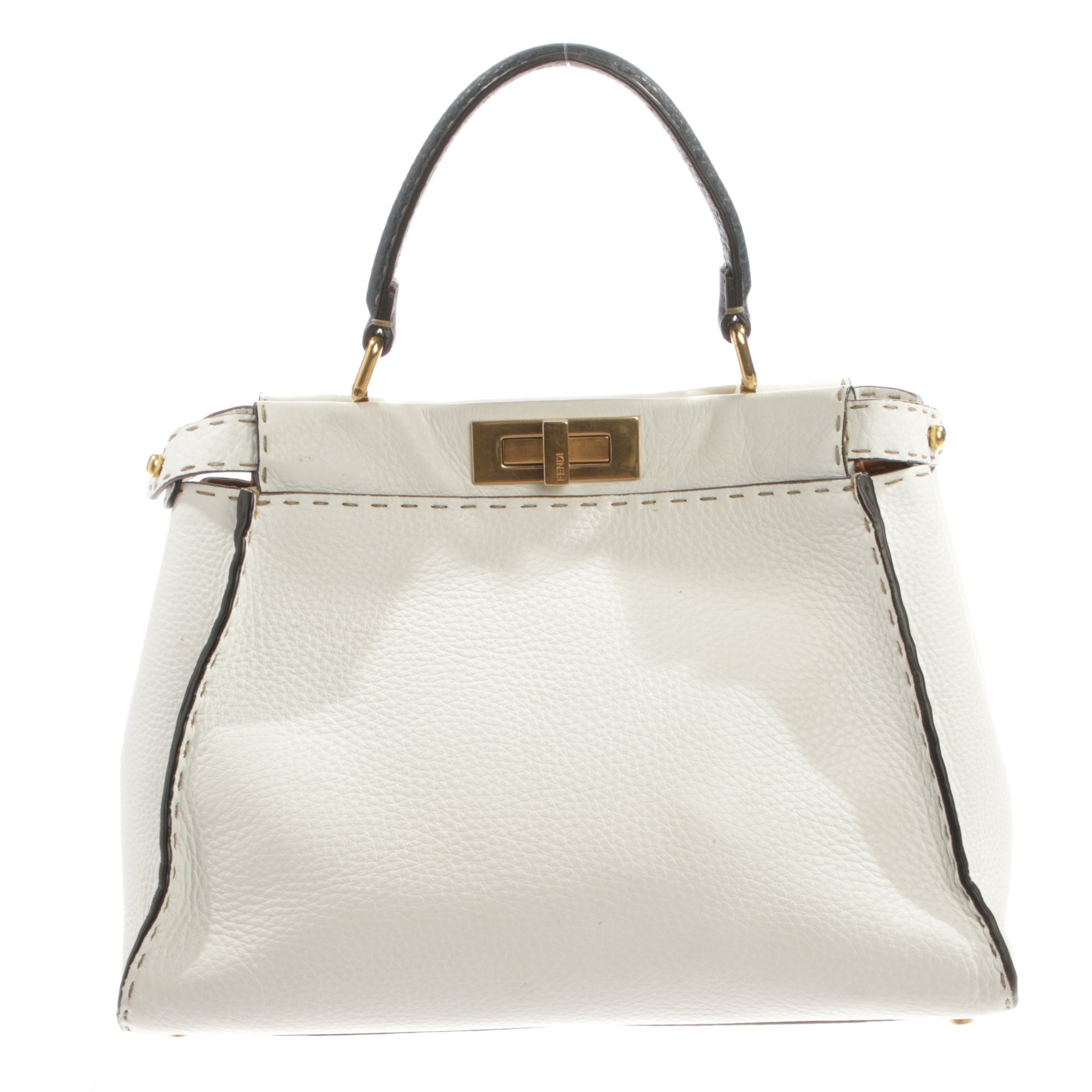 Peekaboo leather bag