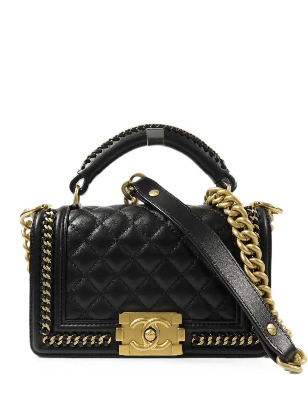 20 Boy Chanel quilted two-way handbag