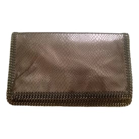 Stella McCartney Falabella vegan leather clutch bag