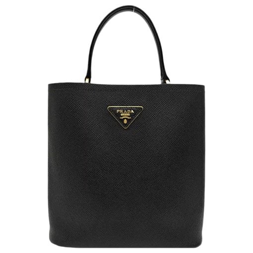 Panier leather handbag